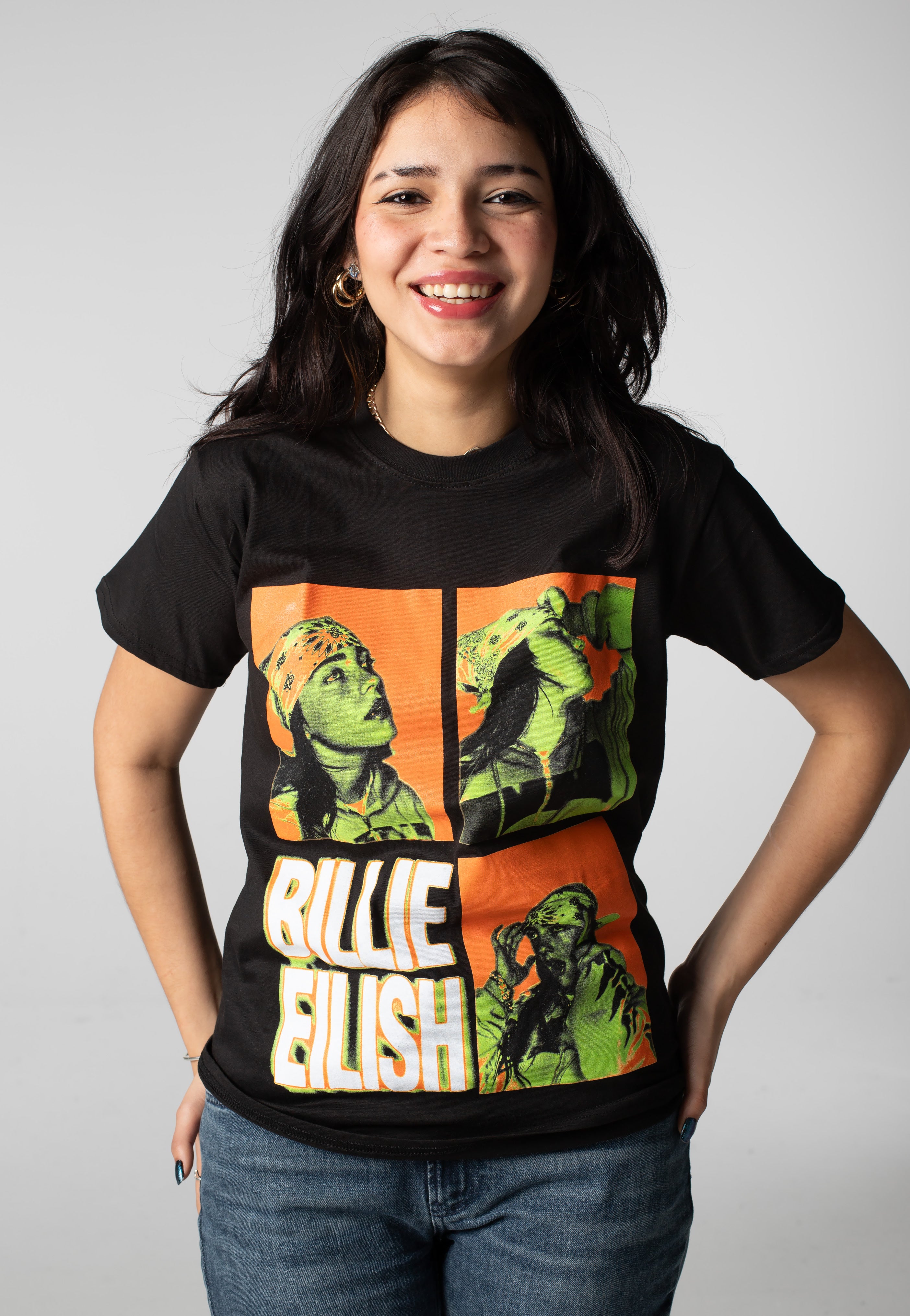 Billie Eilish - 3 Photo Log - T-Shirt | Women-Image