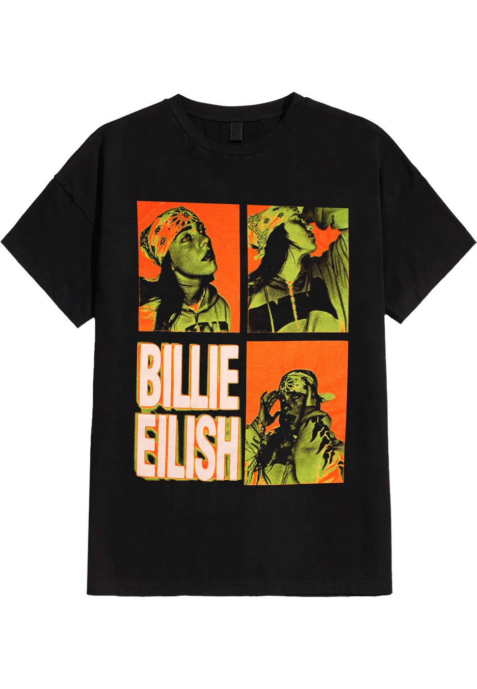 Billie Eilish - 3 Photo Log - T-Shirt | Neutral-Image
