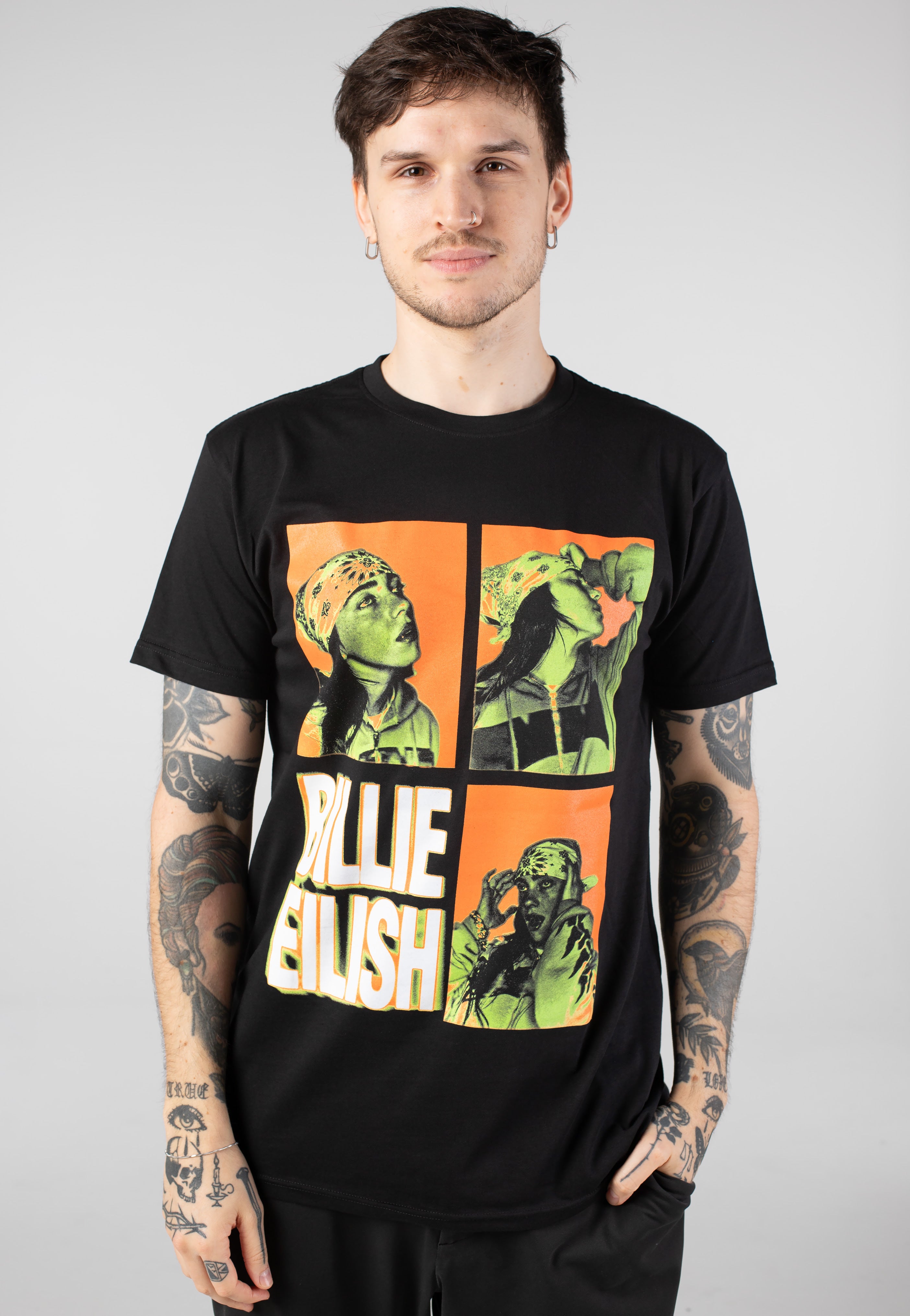 Billie Eilish - 3 Photo Log - T-Shirt | Men-Image