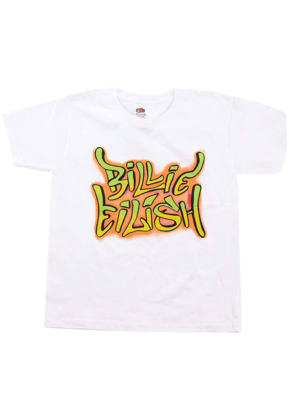 Billie Eilish - Graffiti Kids White - T-Shirt | Men-Image