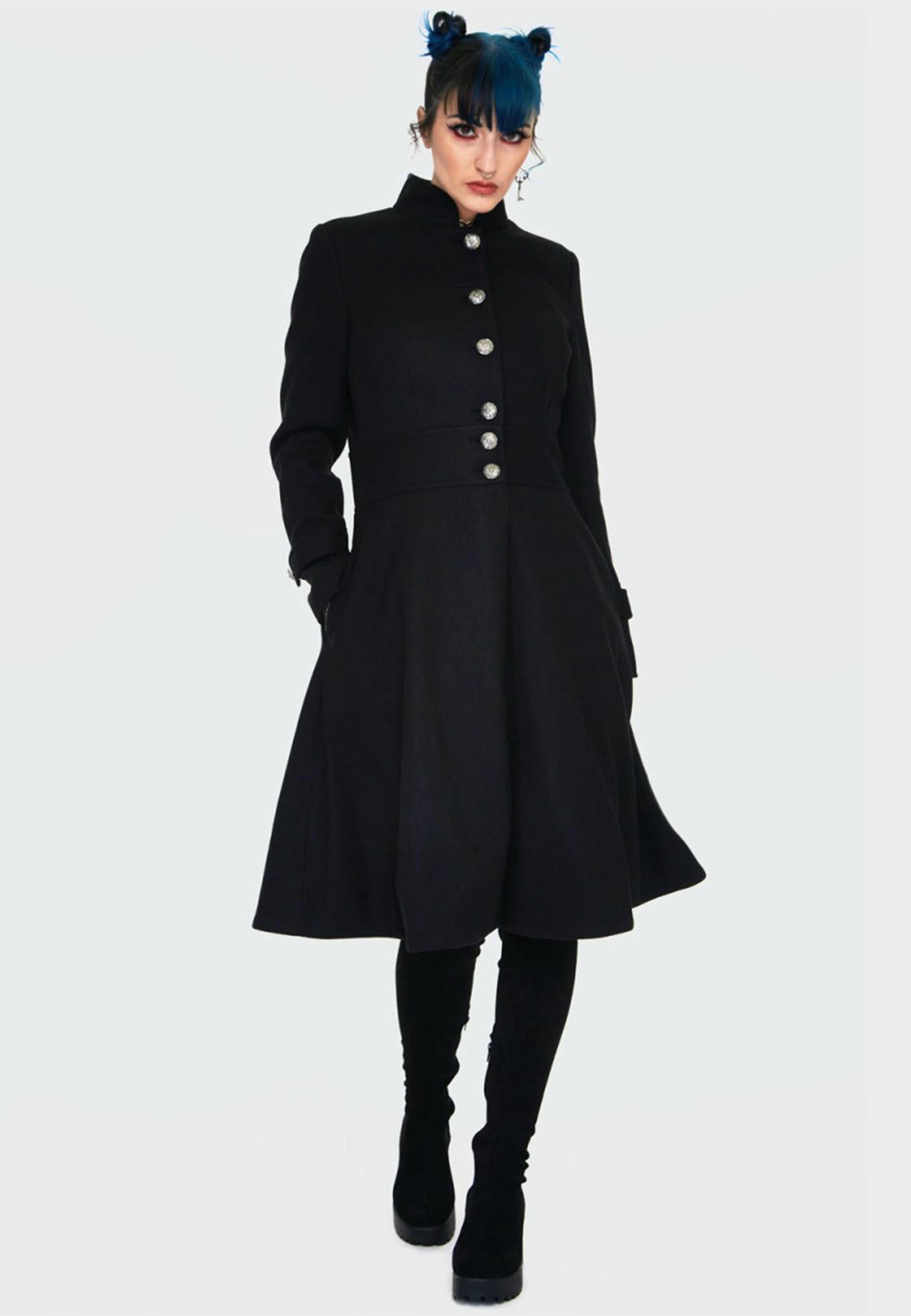 Jawbreaker - Black Military Black - Jacket | Women-Image