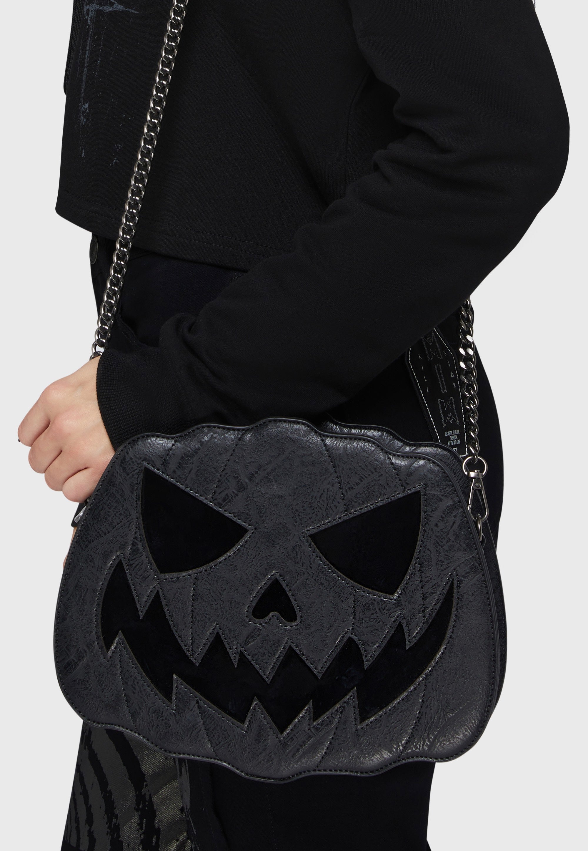 Killstar x Motionless In White - Black O Lantern Black - Shoulder Bag | Neutral-Image