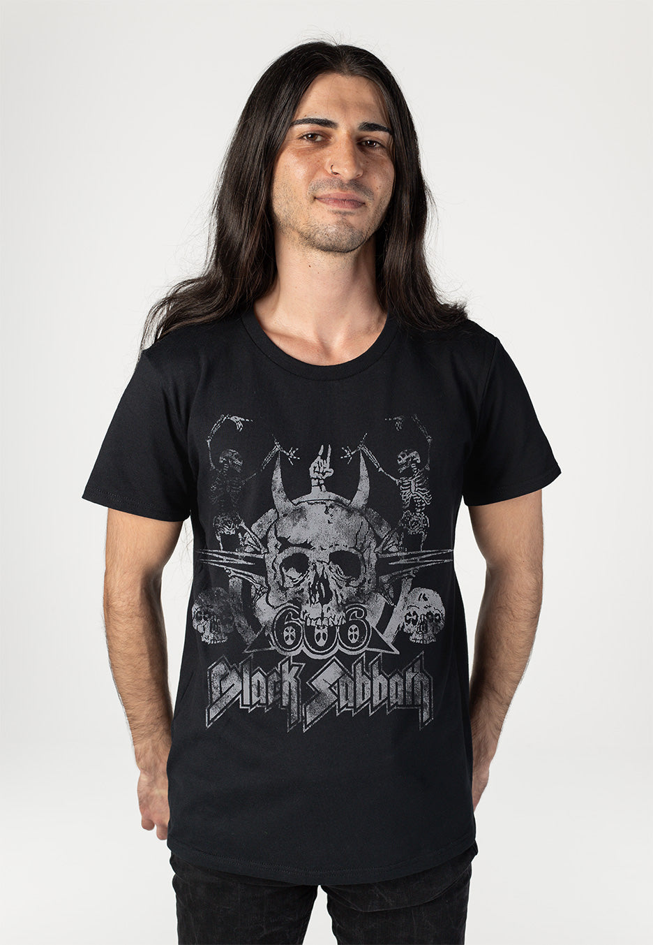 Black Sabbath - Dancing Skulls - T-Shirt | Men-Image