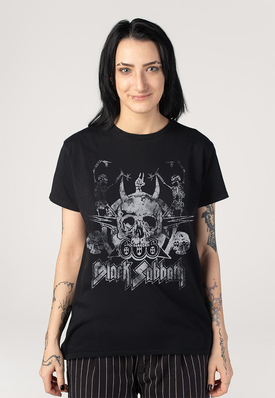 Black Sabbath - Dancing Skulls - T-Shirt | Women-Image