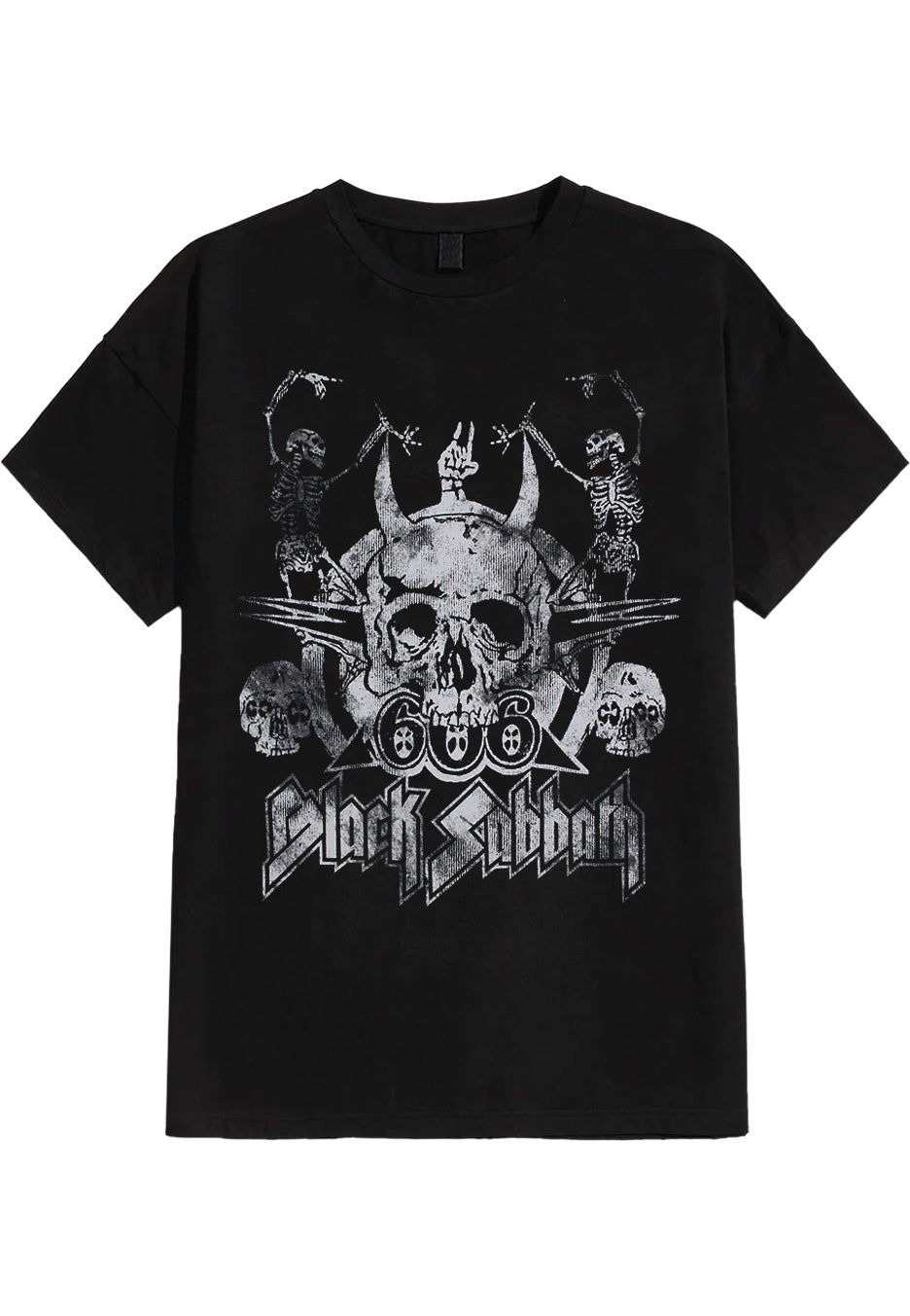 Black Sabbath - Dancing Skulls - T-Shirt | Neutral-Image