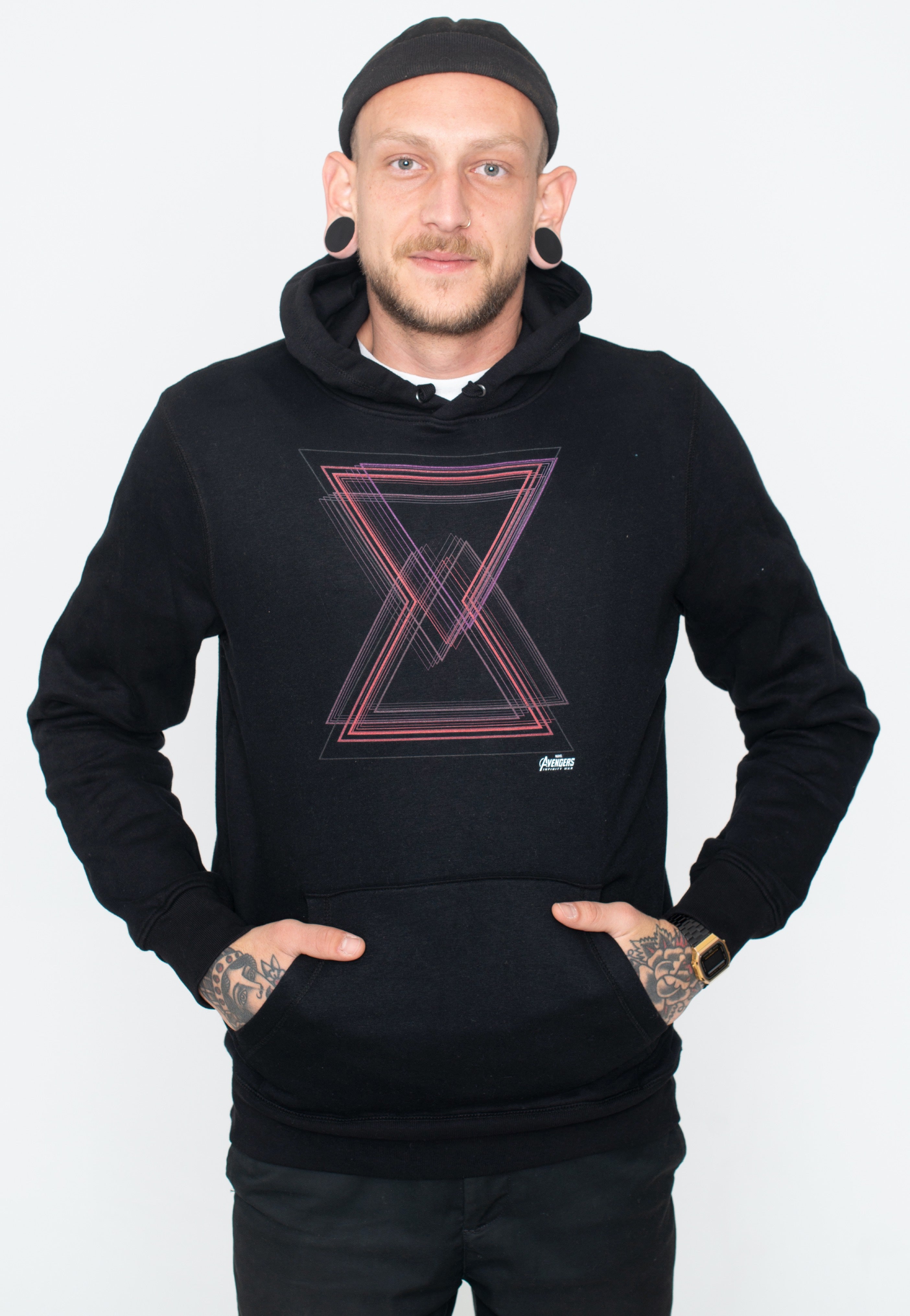 Black Widow - Geo Widow - Hoodie | Men-Image