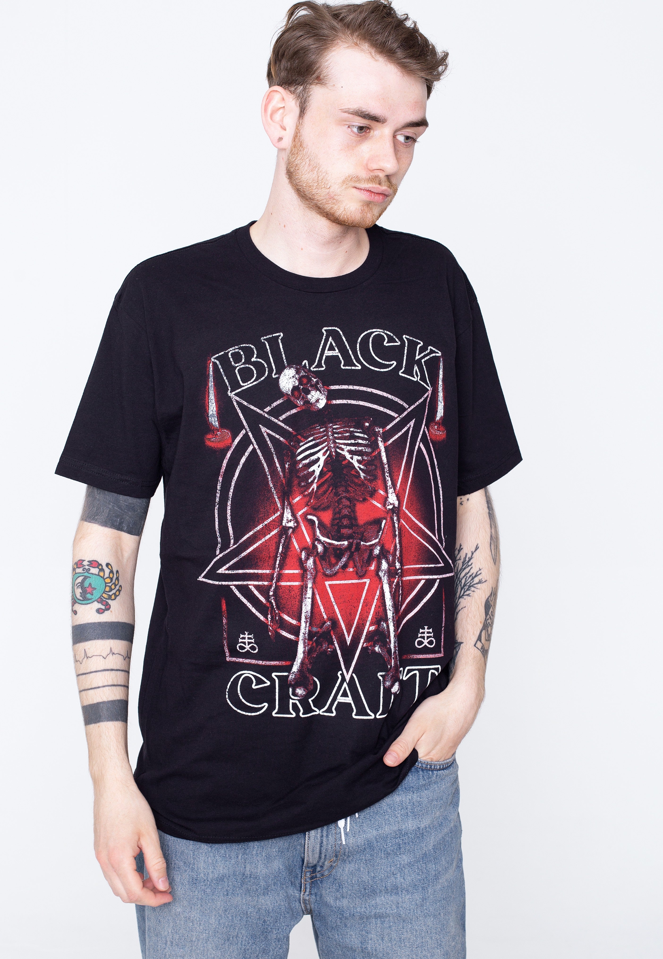 Blackcraft Cult - Blood Skeleton Black - T-Shirt | Men-Image