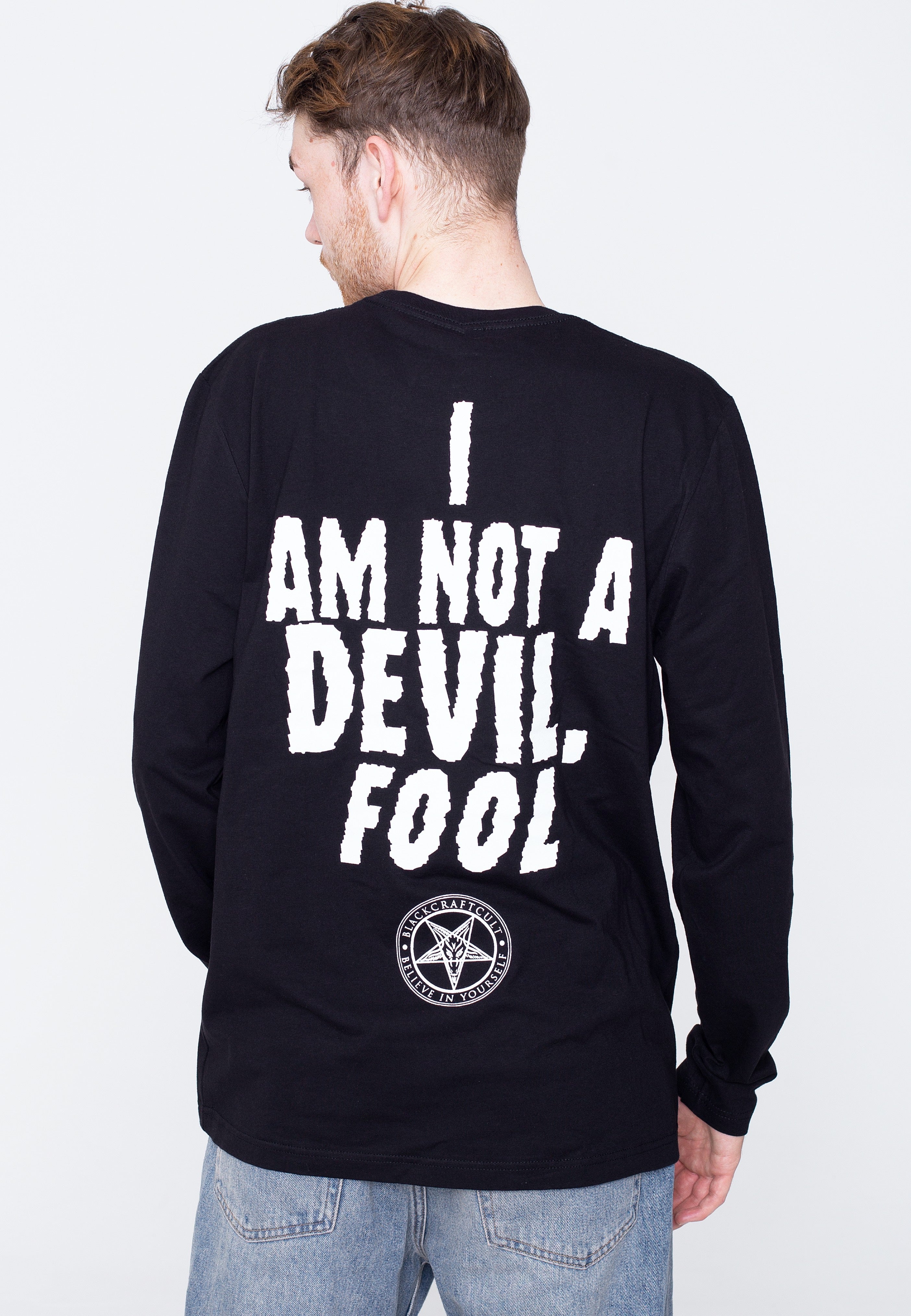 Blackcraft Cult - Not A Devil Black - Longsleeve | Men-Image