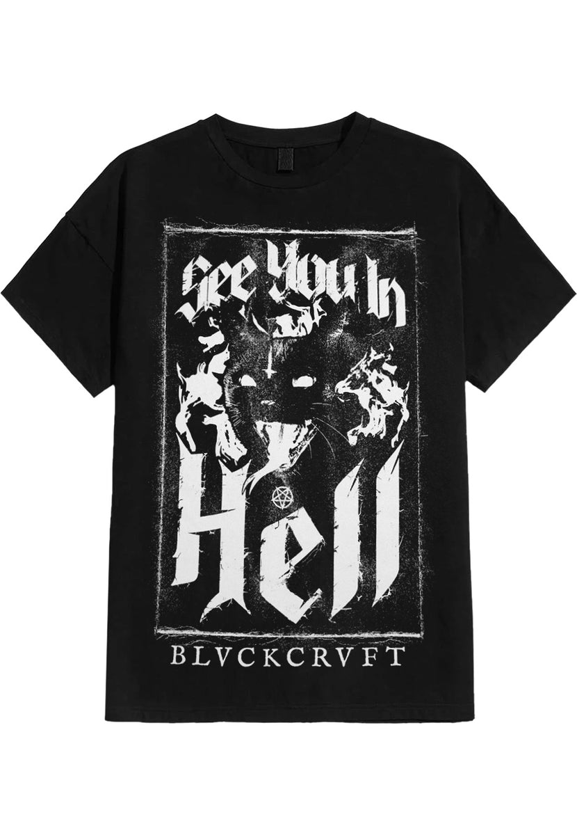 Blackcraft Cult See You In Hell Cat - T-Shirt | Impericon