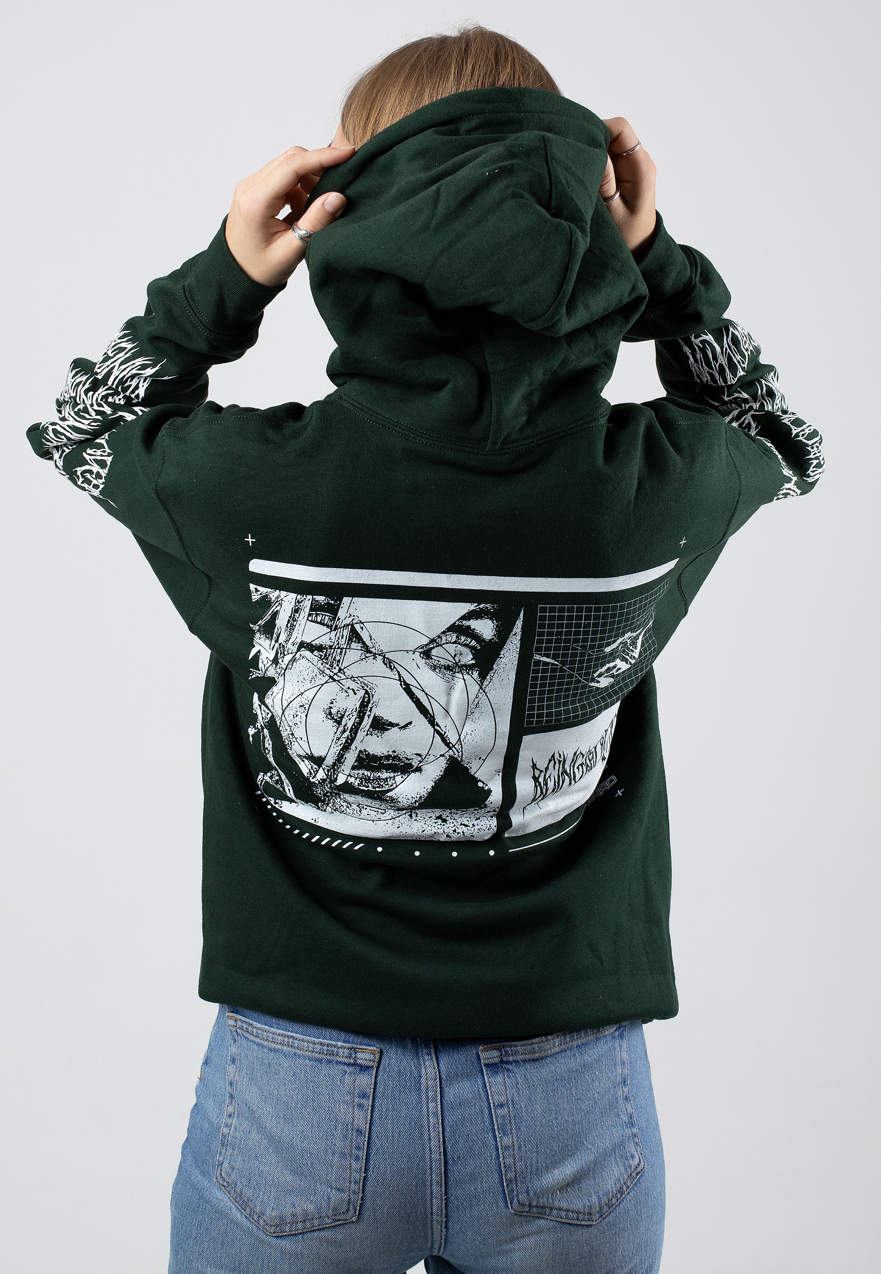 Being As An Ocean - Face Forest Green - Hoodie | Women-Image