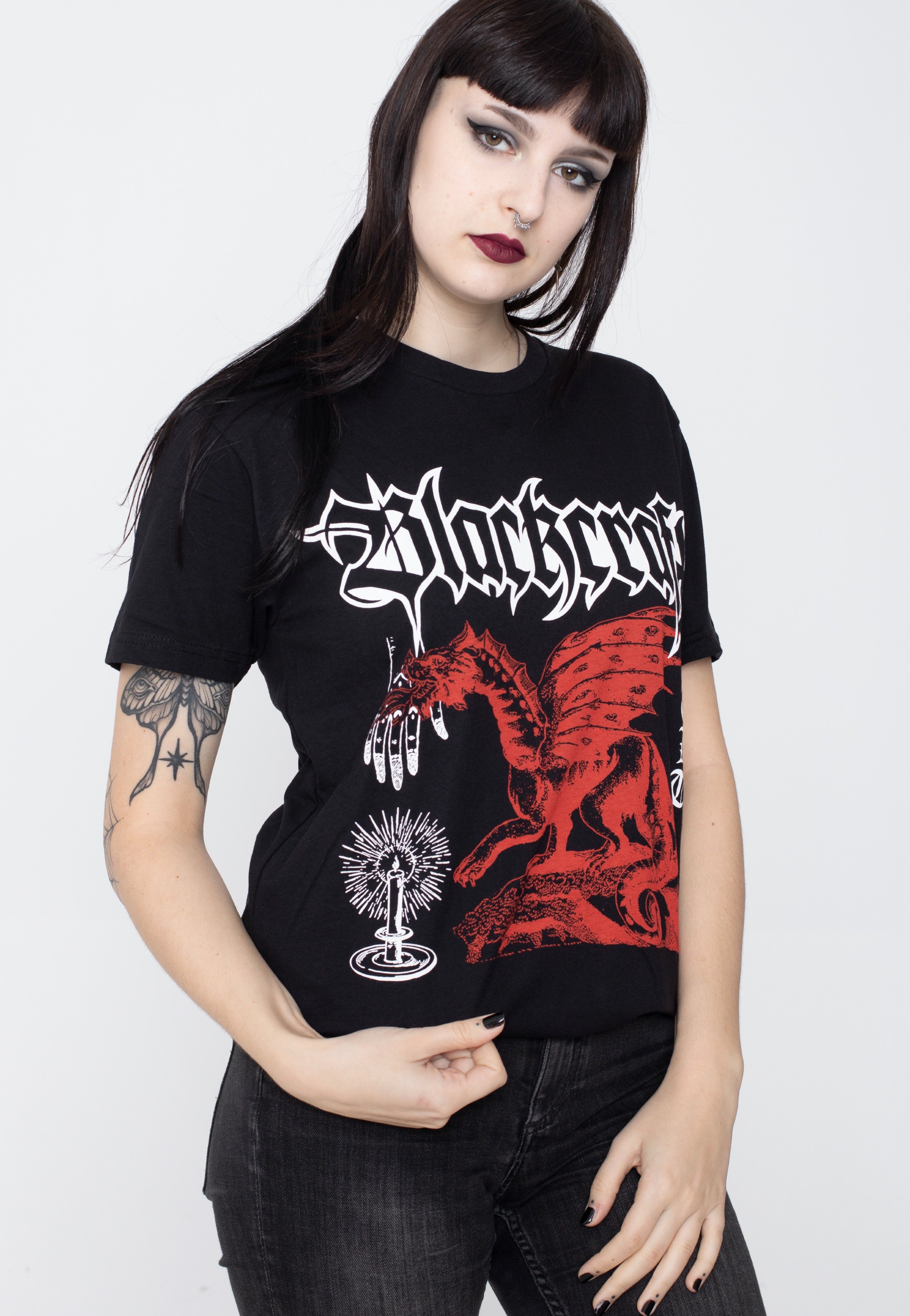 Blackcraft Cult Dragon Candle Black - T-Shirt | Impericon