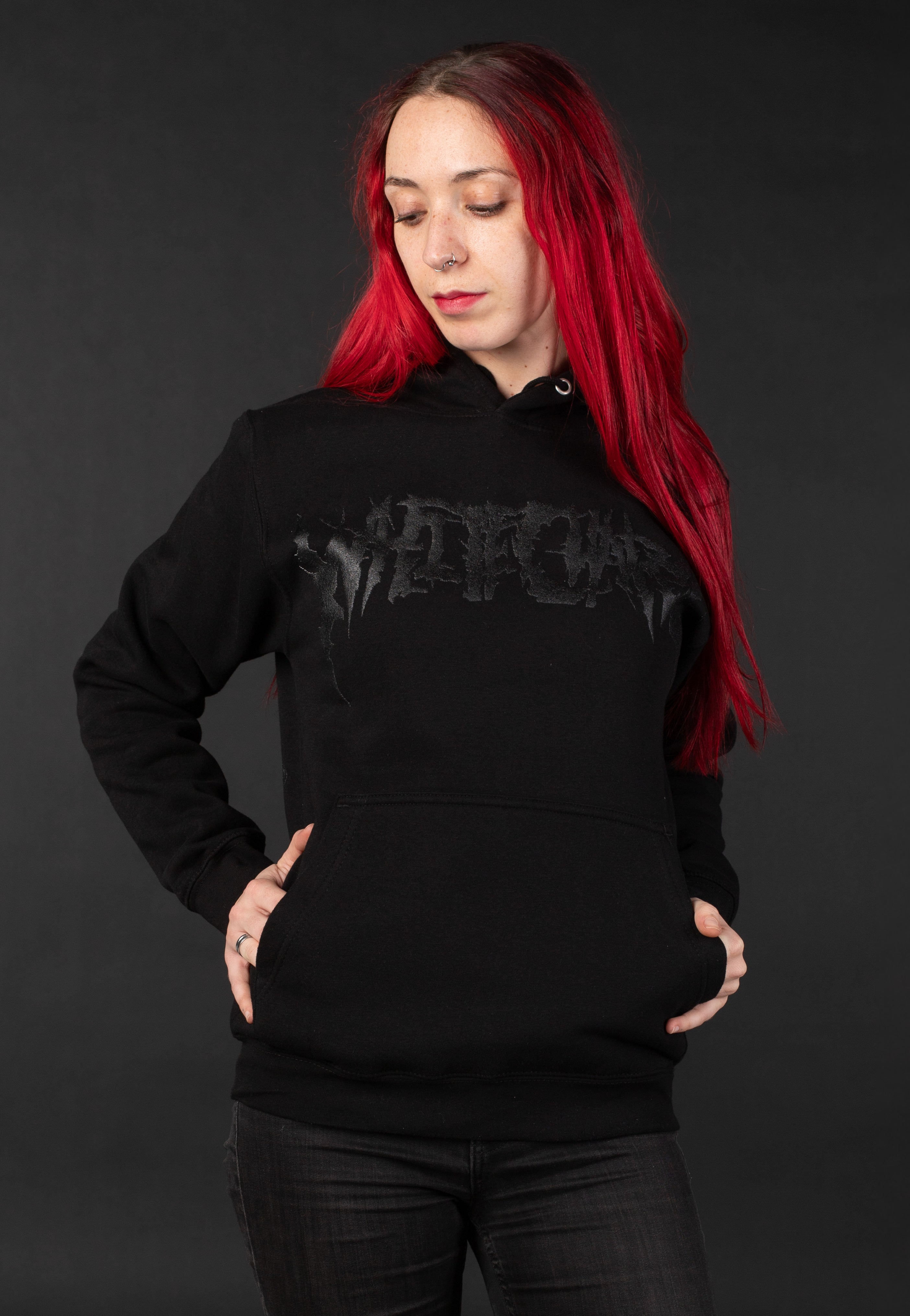 Whitechapel - Coffin Feeder Limited Black On Black - Hoodie | Women-Image