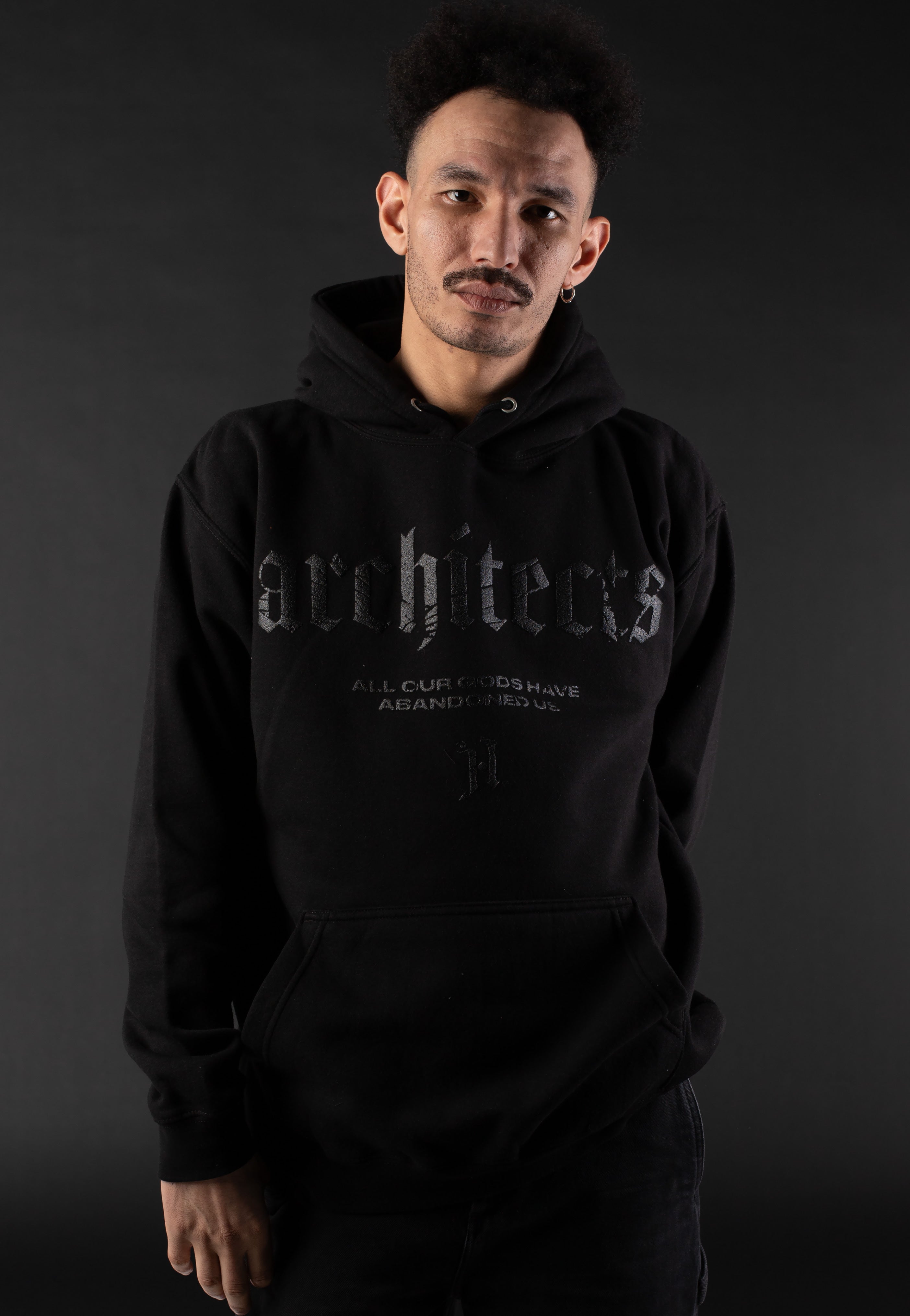 Architects - Deathwish Limited Black On Black - Hoodie | Men-Image