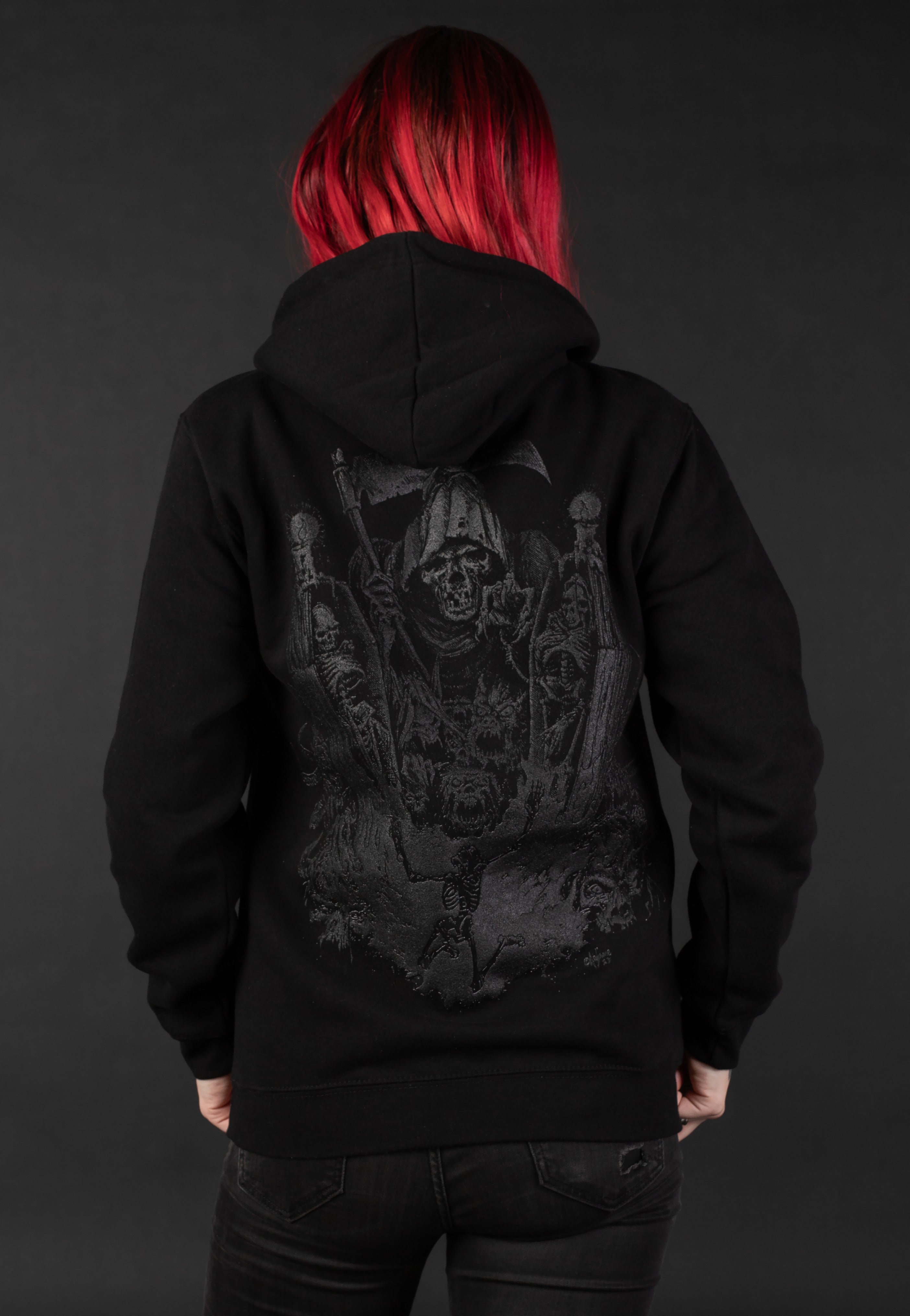 Whitechapel - Coffin Feeder Limited Black On Black - Hoodie | Women-Image