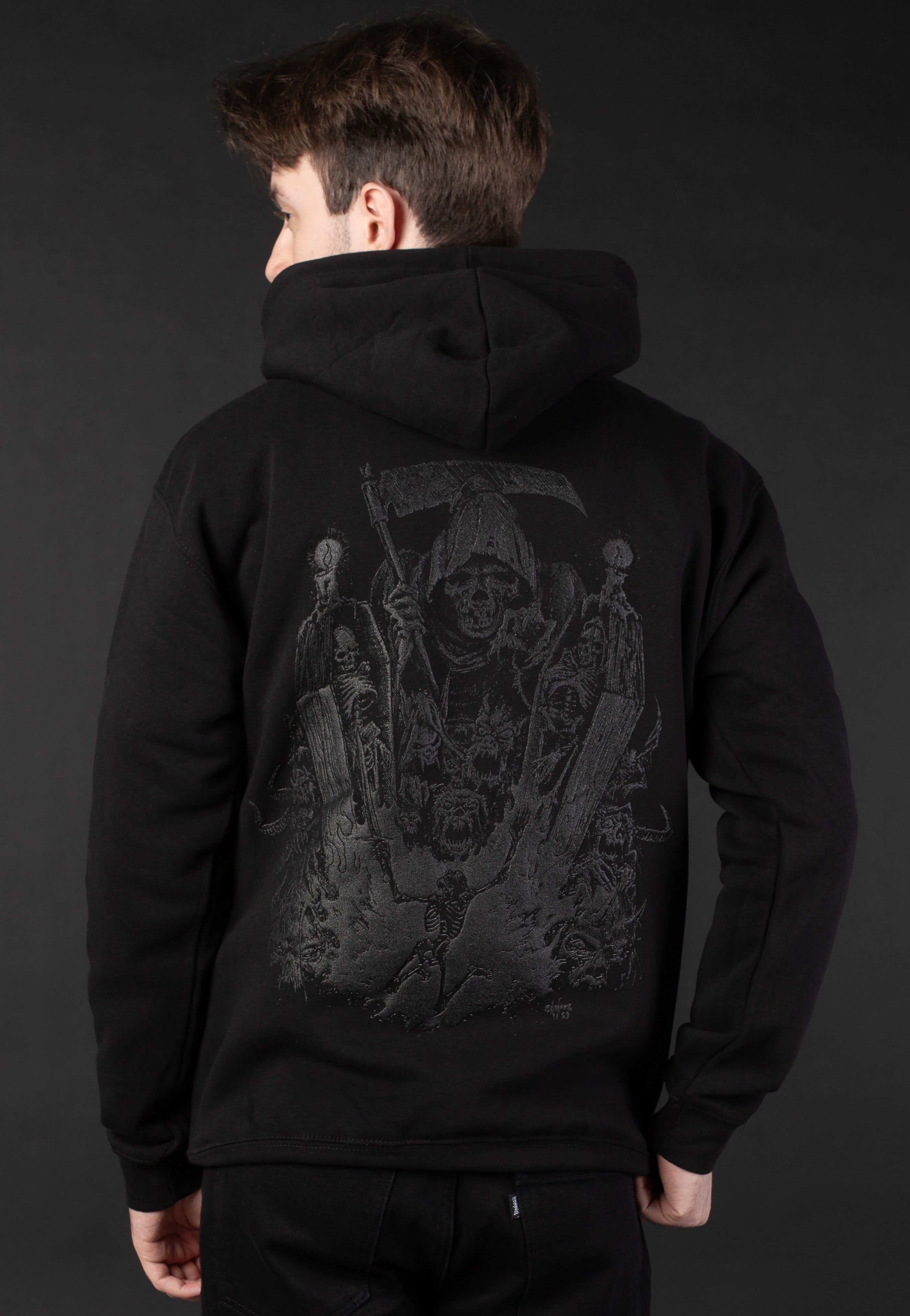 Whitechapel - Coffin Feeder Limited Black On Black - Hoodie | Men-Image