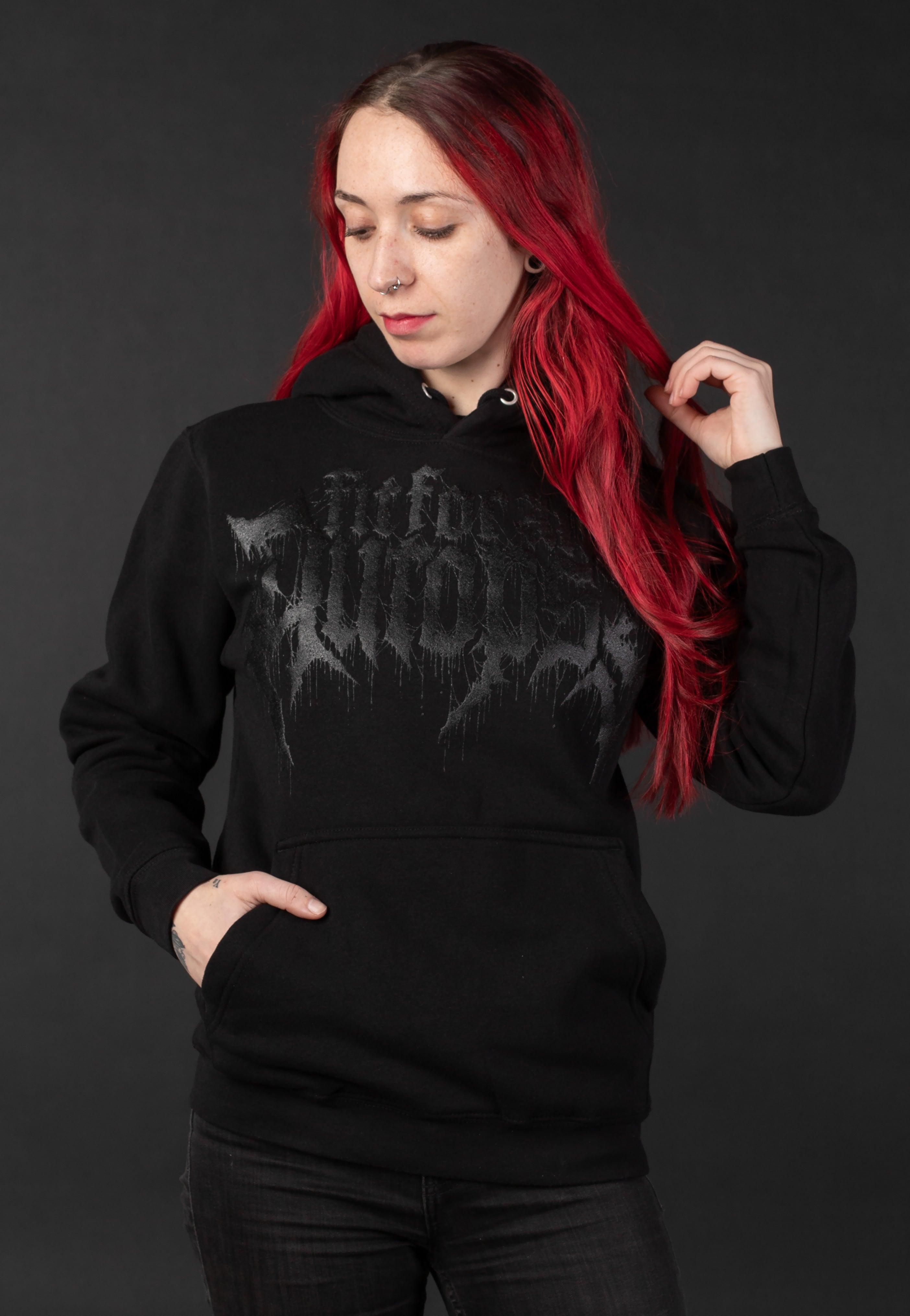 Fit For An Autopsy - ICFY Limited Black On Black - Hoodie | Women-Image
