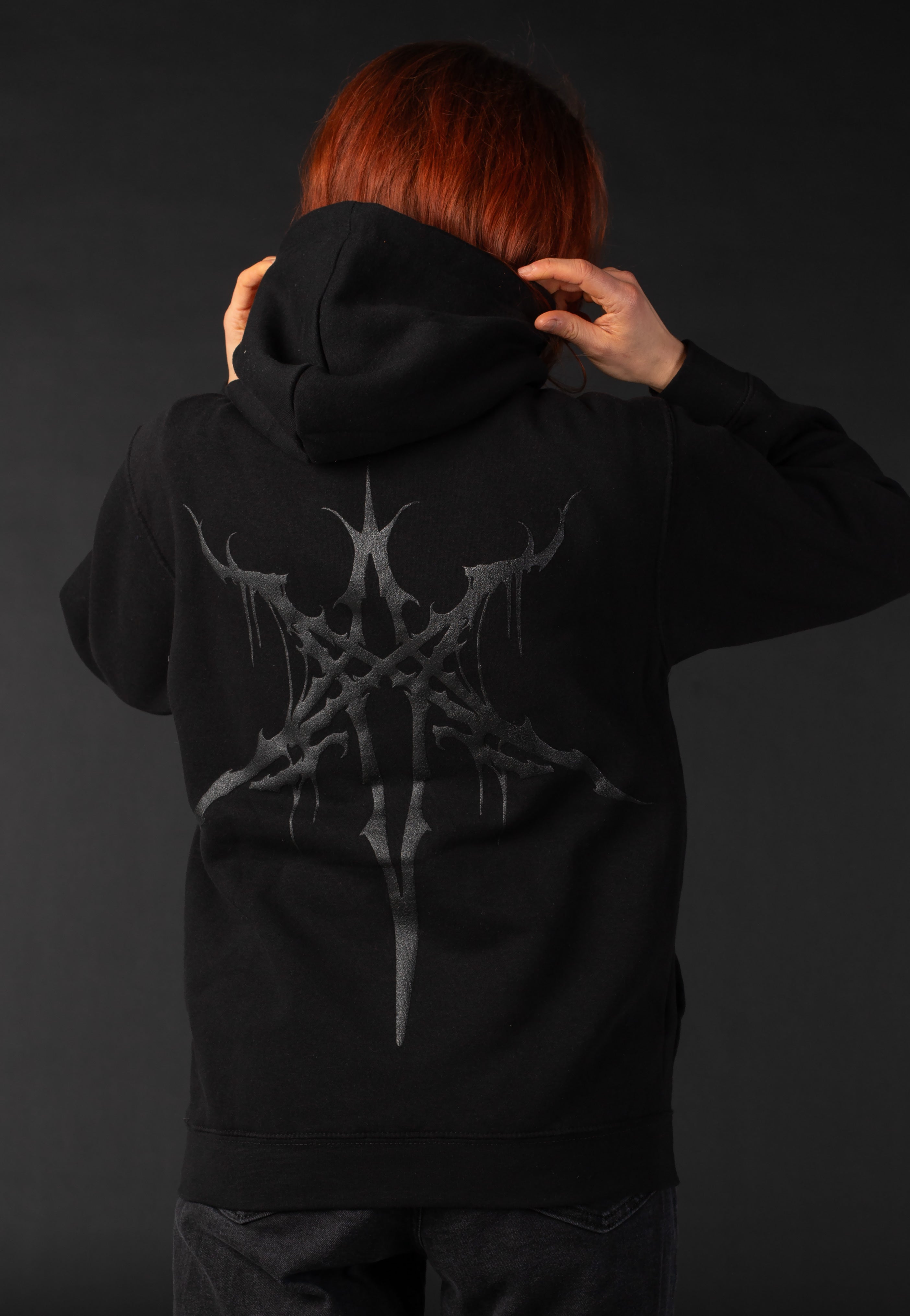 Bring Me The Horizon - Metal Hex Limited Black On Black - Hoodie | Women-Image