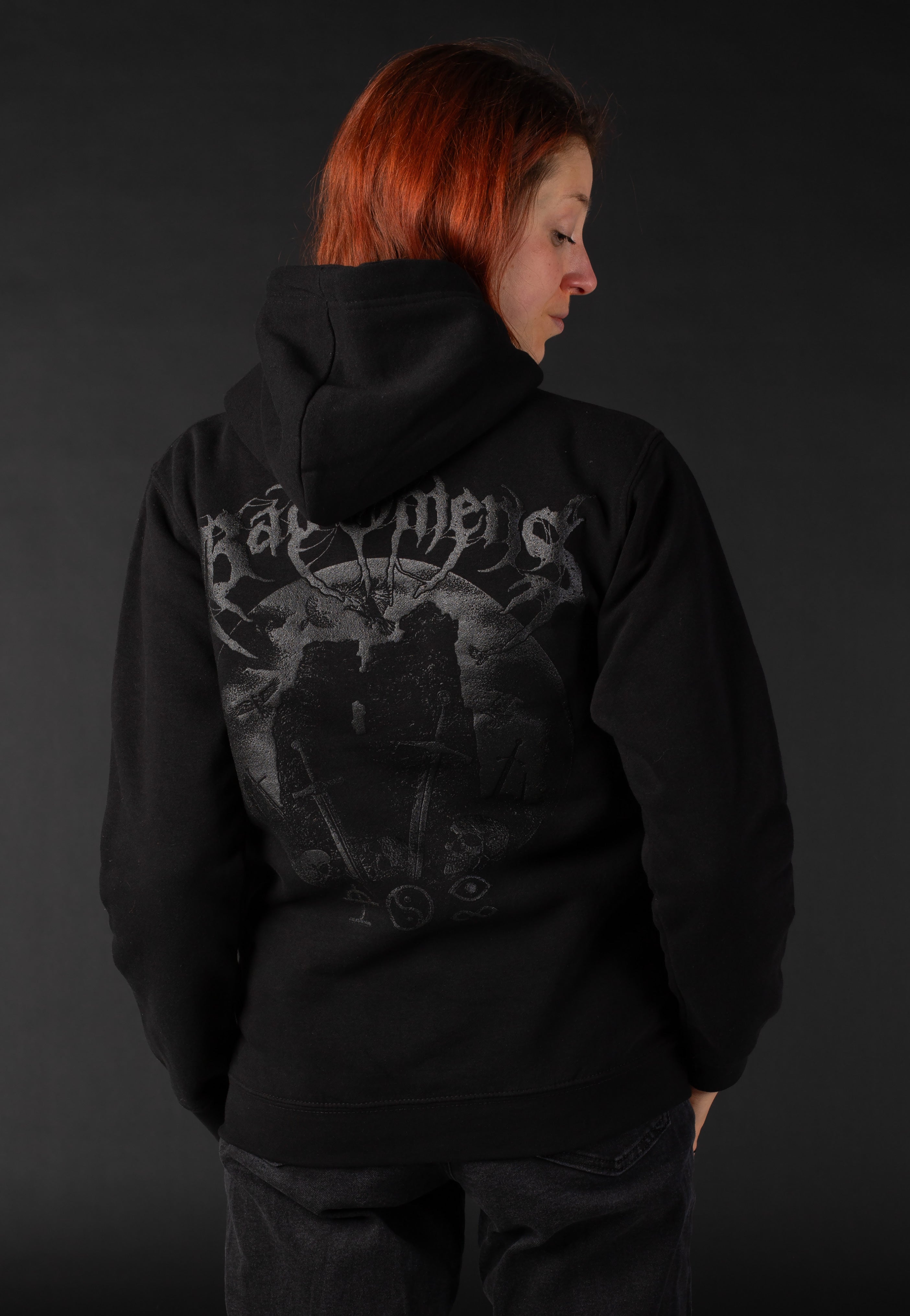 Bad Omens - Medieval Orb Limited Black On Black - Hoodie | Women-Image