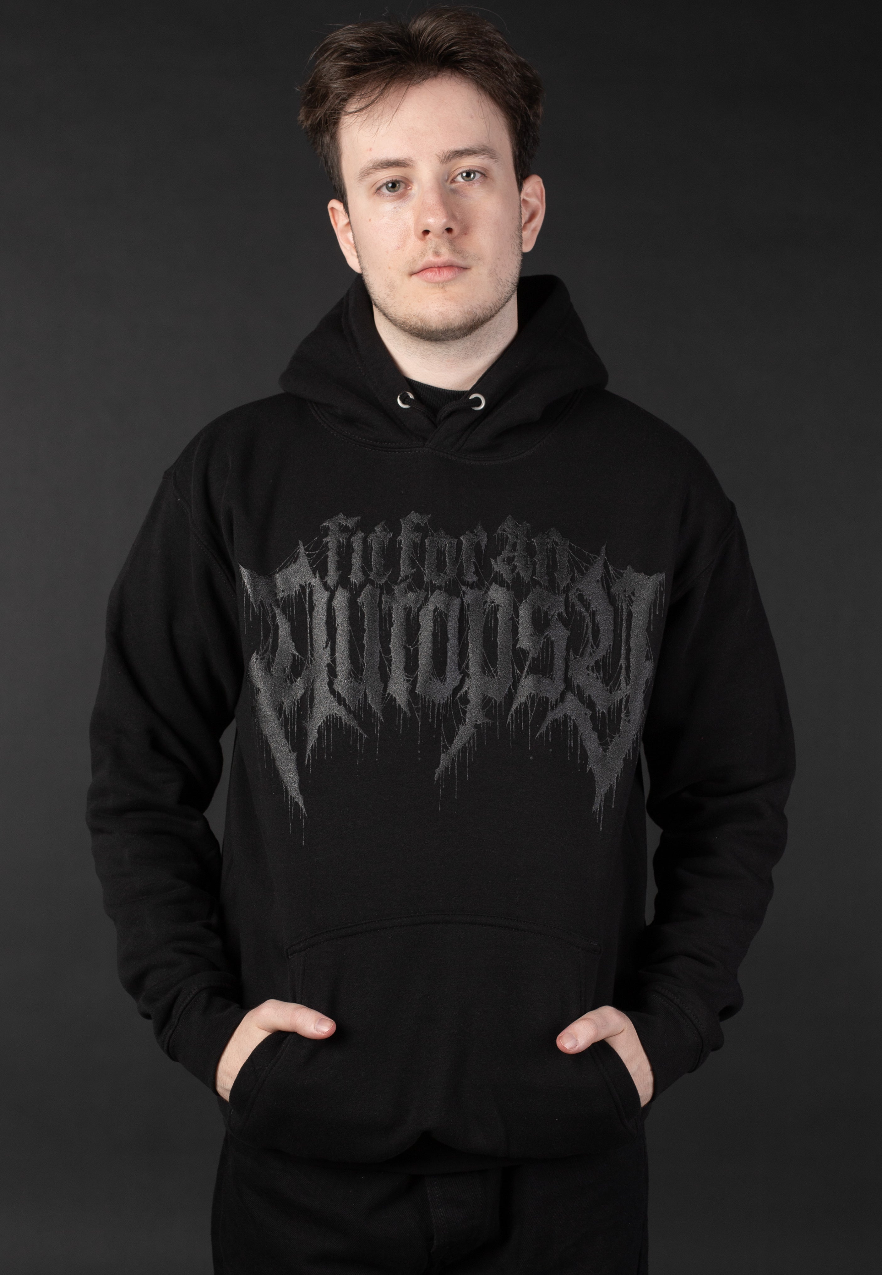 Fit For An Autopsy - ICFY Limited Black On Black - Hoodie | Men-Image