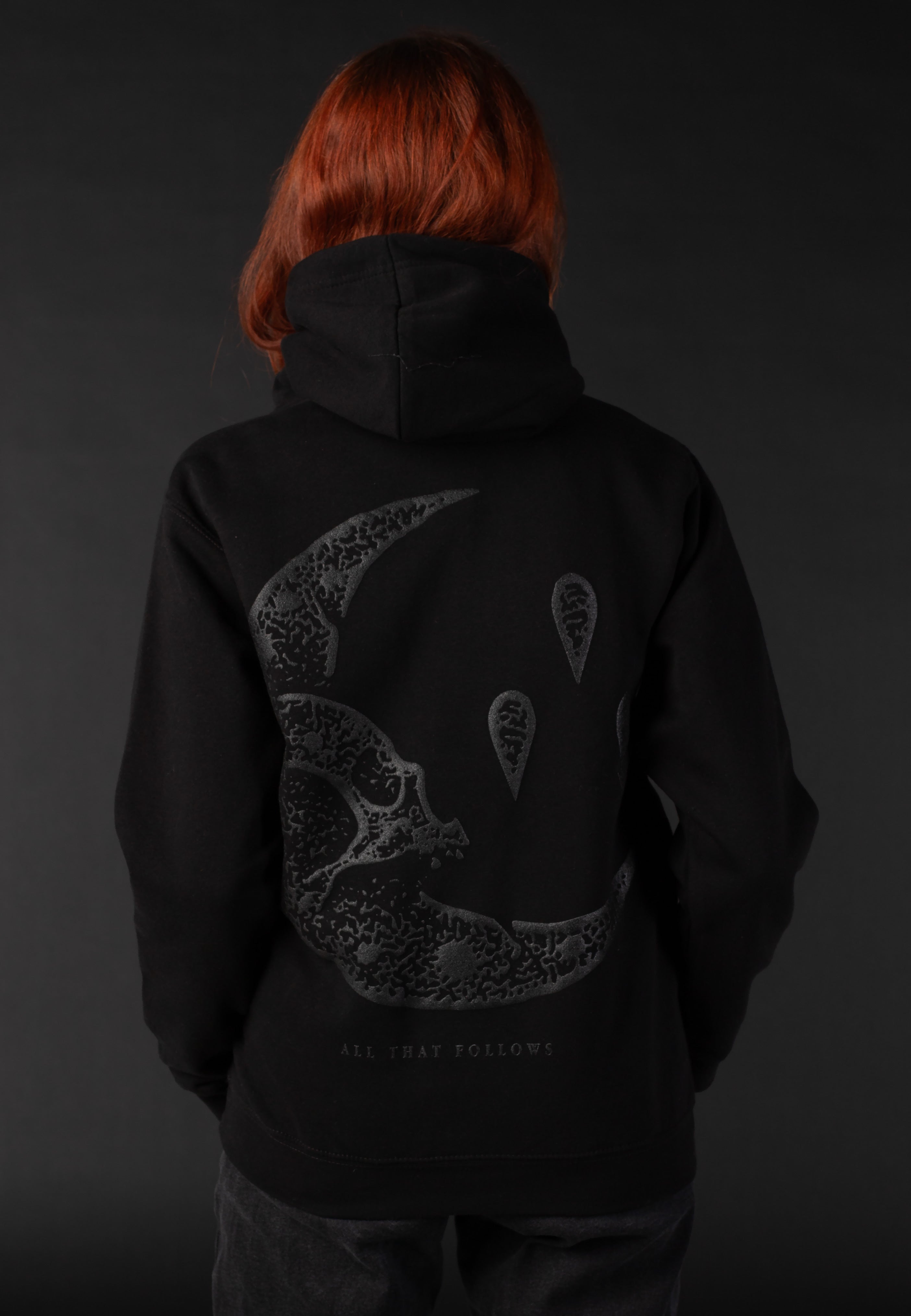Currents - All That Follows Limited Black On Black - Hoodie | Women-Image