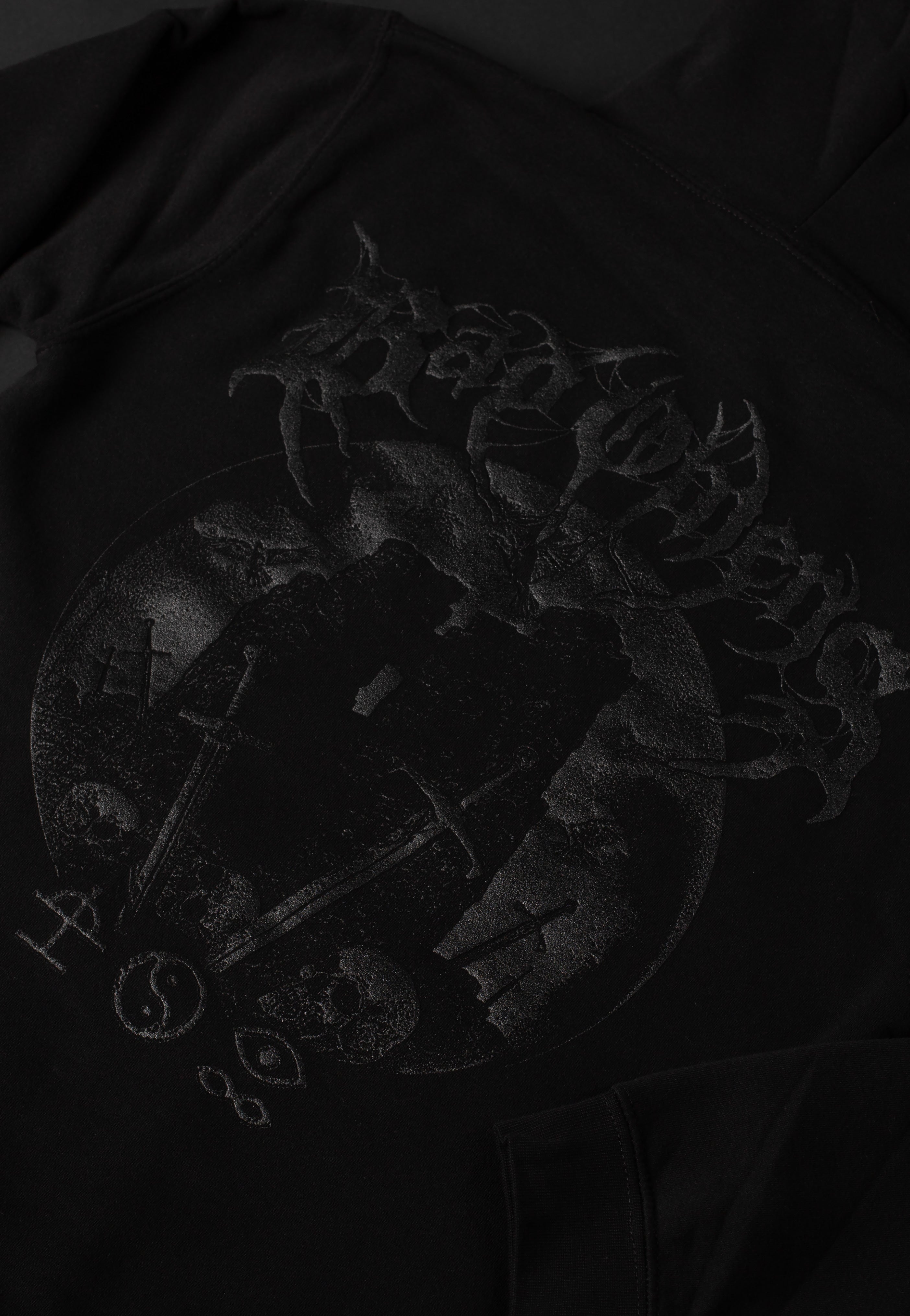 Bad Omens - Medieval Orb Limited Black On Black - Hoodie | Men-Image