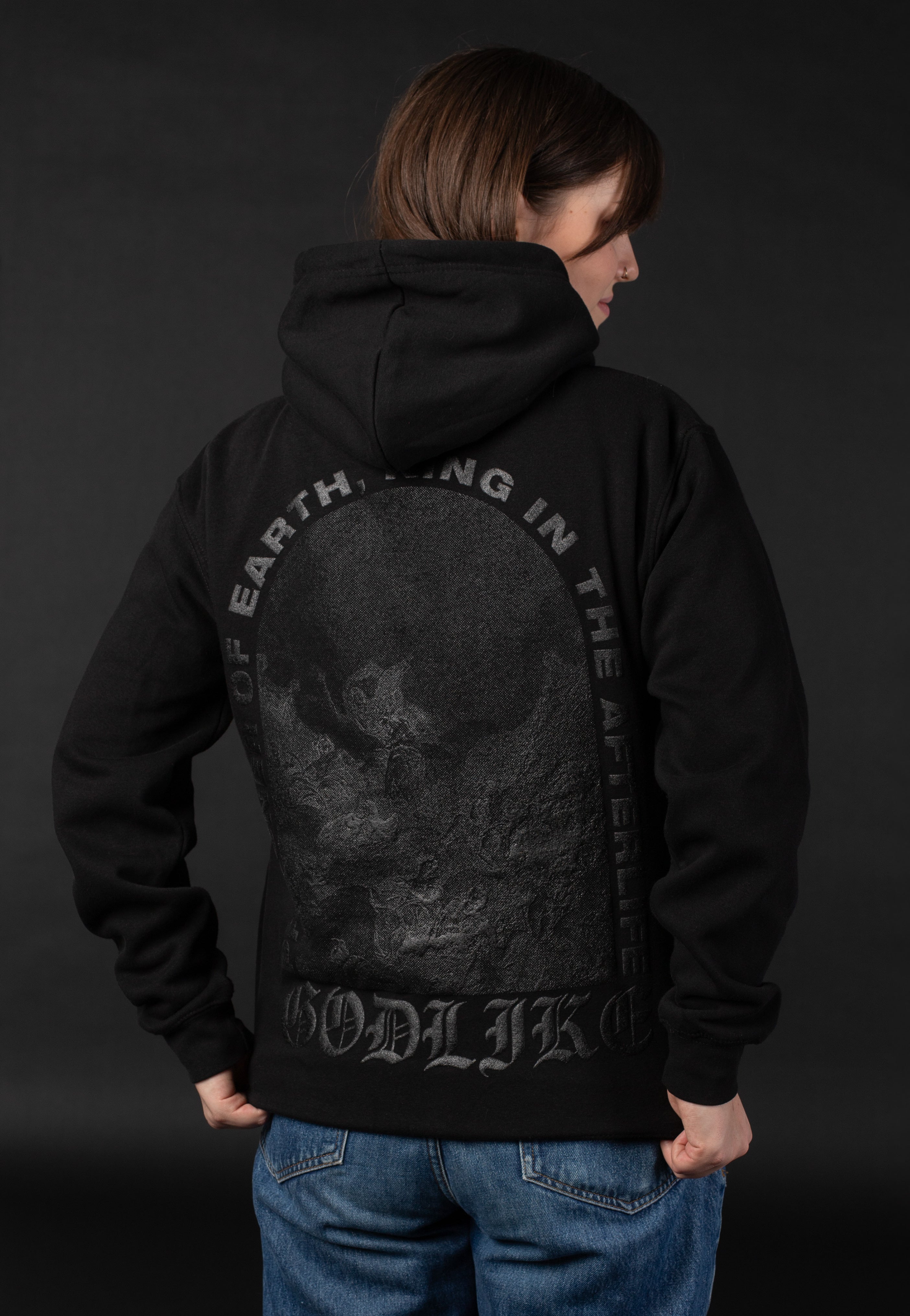 Thy Art Is Murder - Prisoner of Earth Limited Black On Black - Hoodie | Women-Image