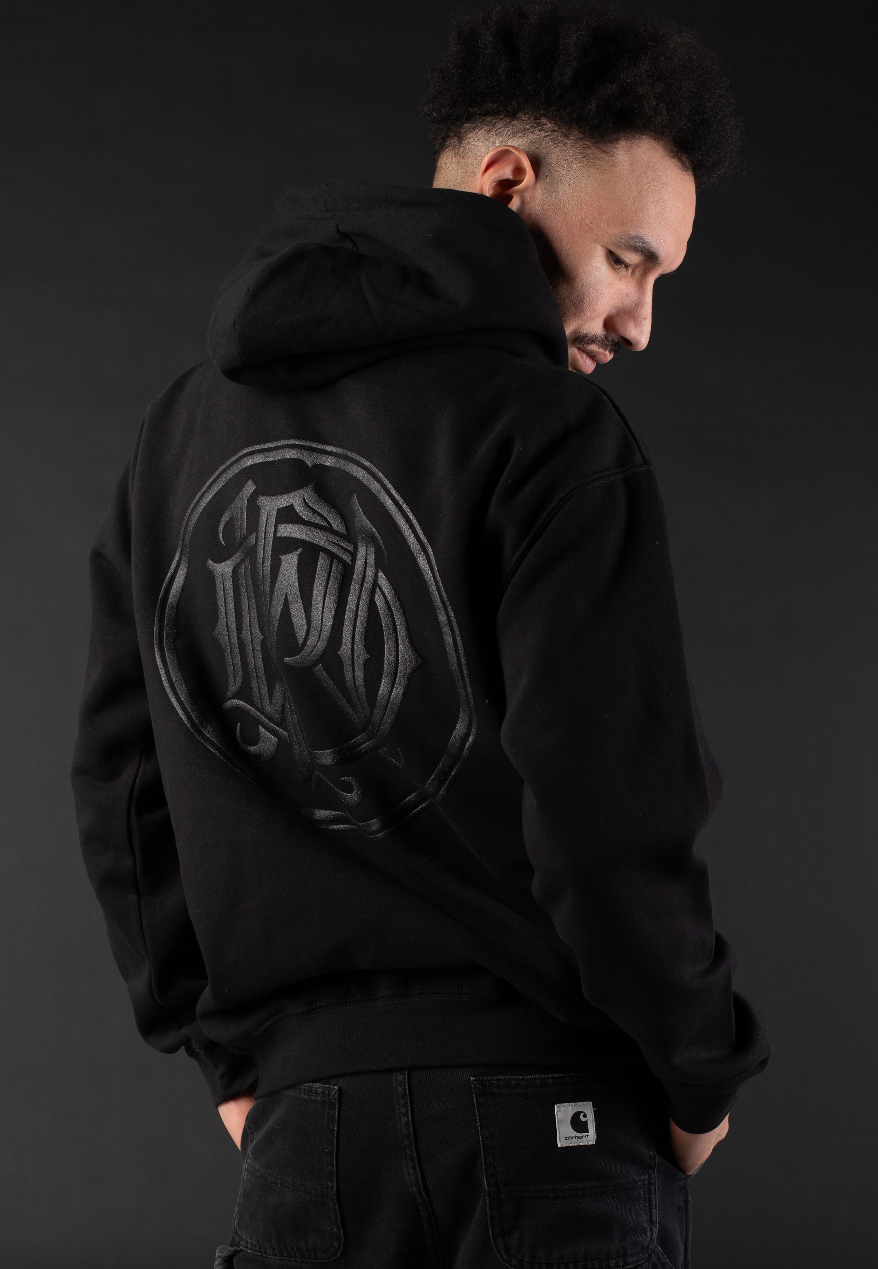 Parkway Drive - Logo Limited Black On Black - Hoodie | Men-Image