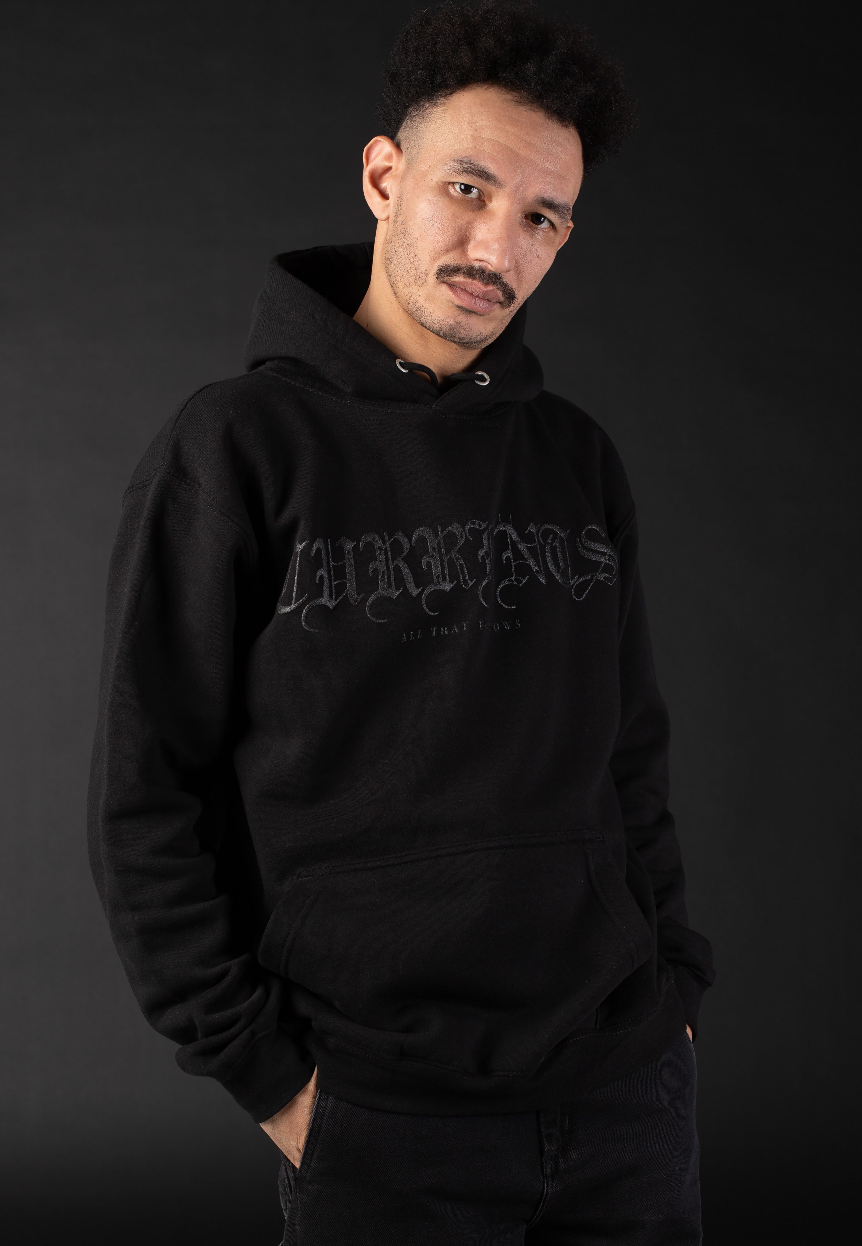 Currents - All That Follows Limited Black On Black - Hoodie | Men-Image