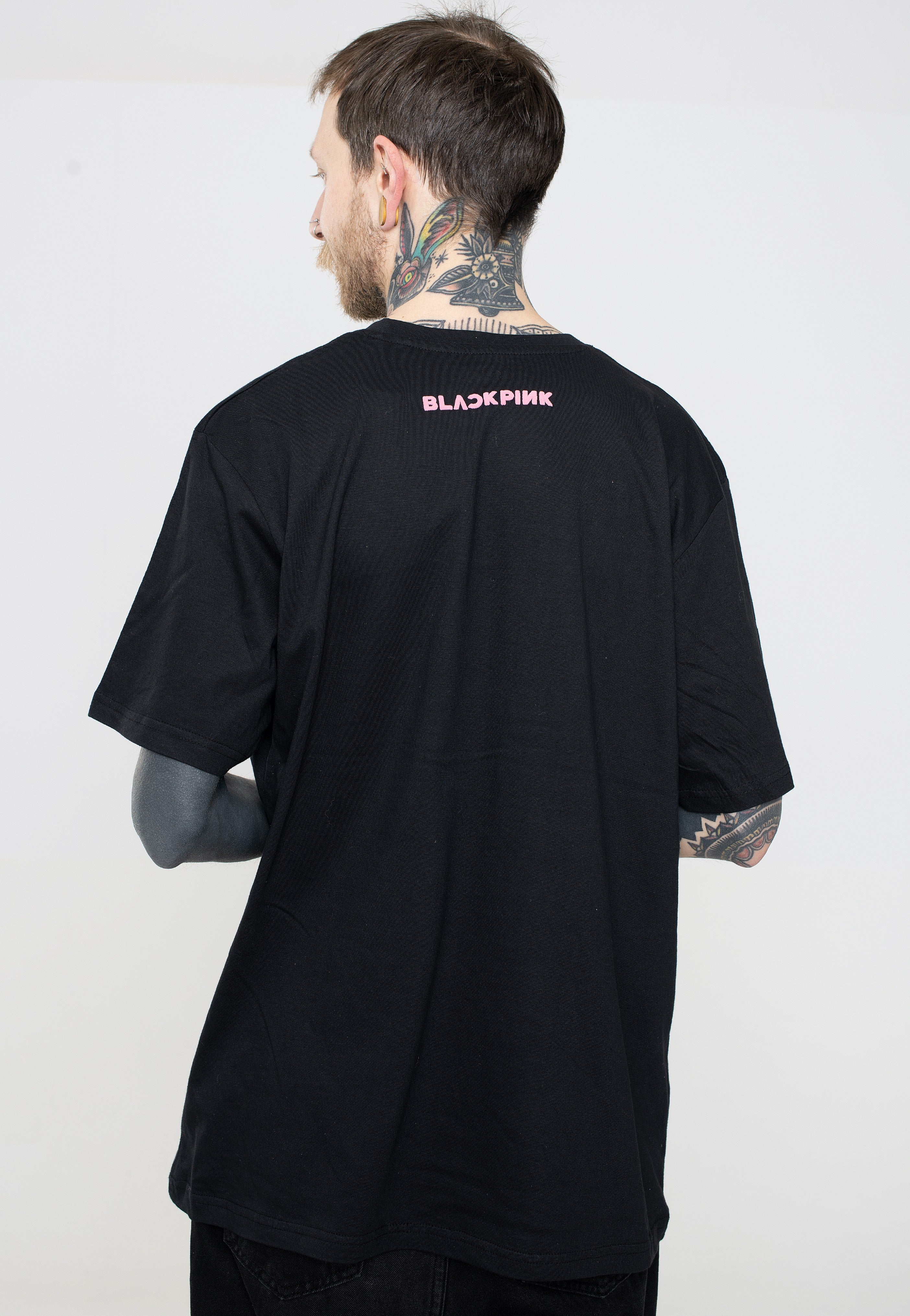 Blackpink - Pink Venom Logo - T-Shirt | Men-Image