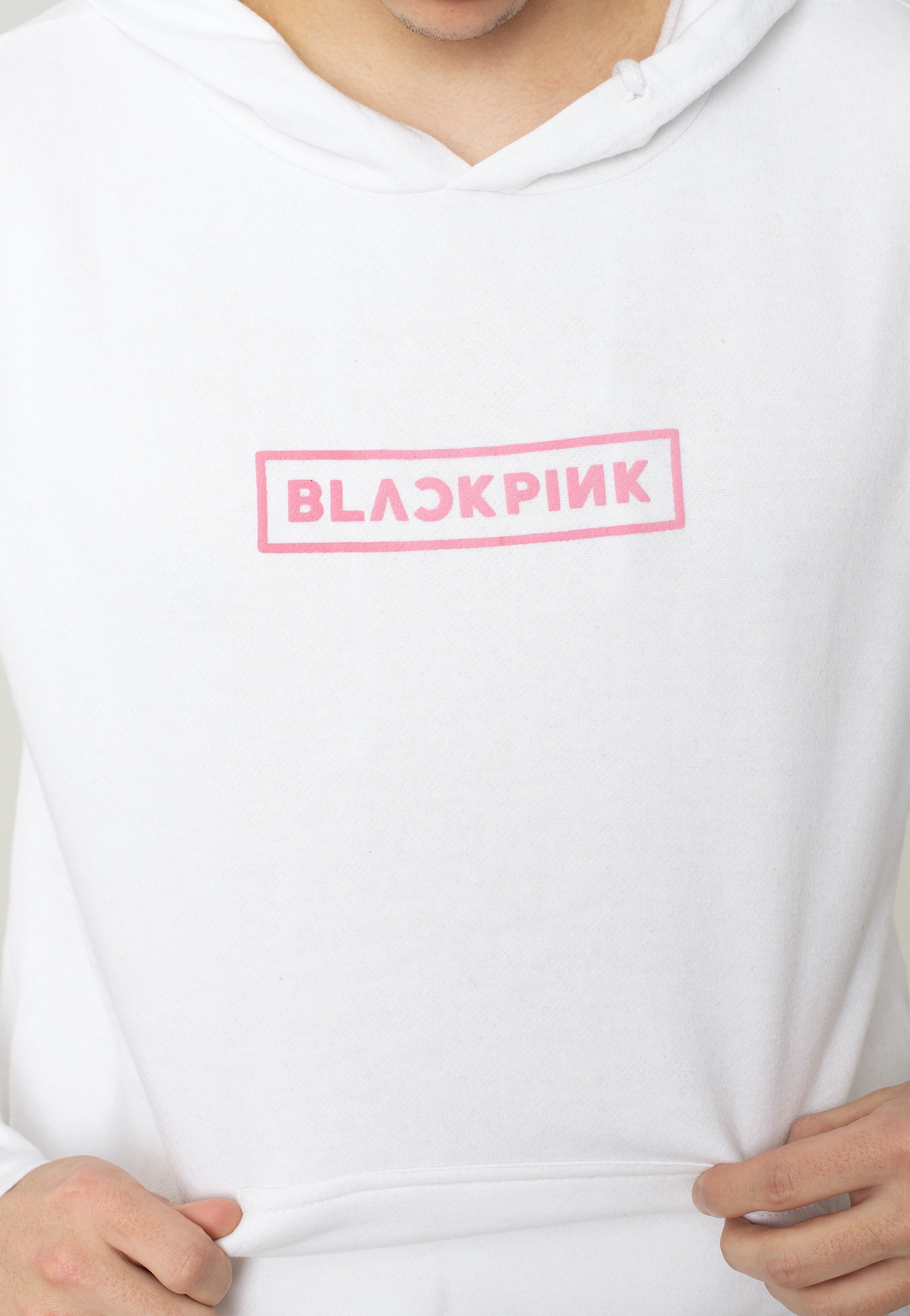 Blackpink - Shut Down Photo Grid White - Hoodie | Men-Image