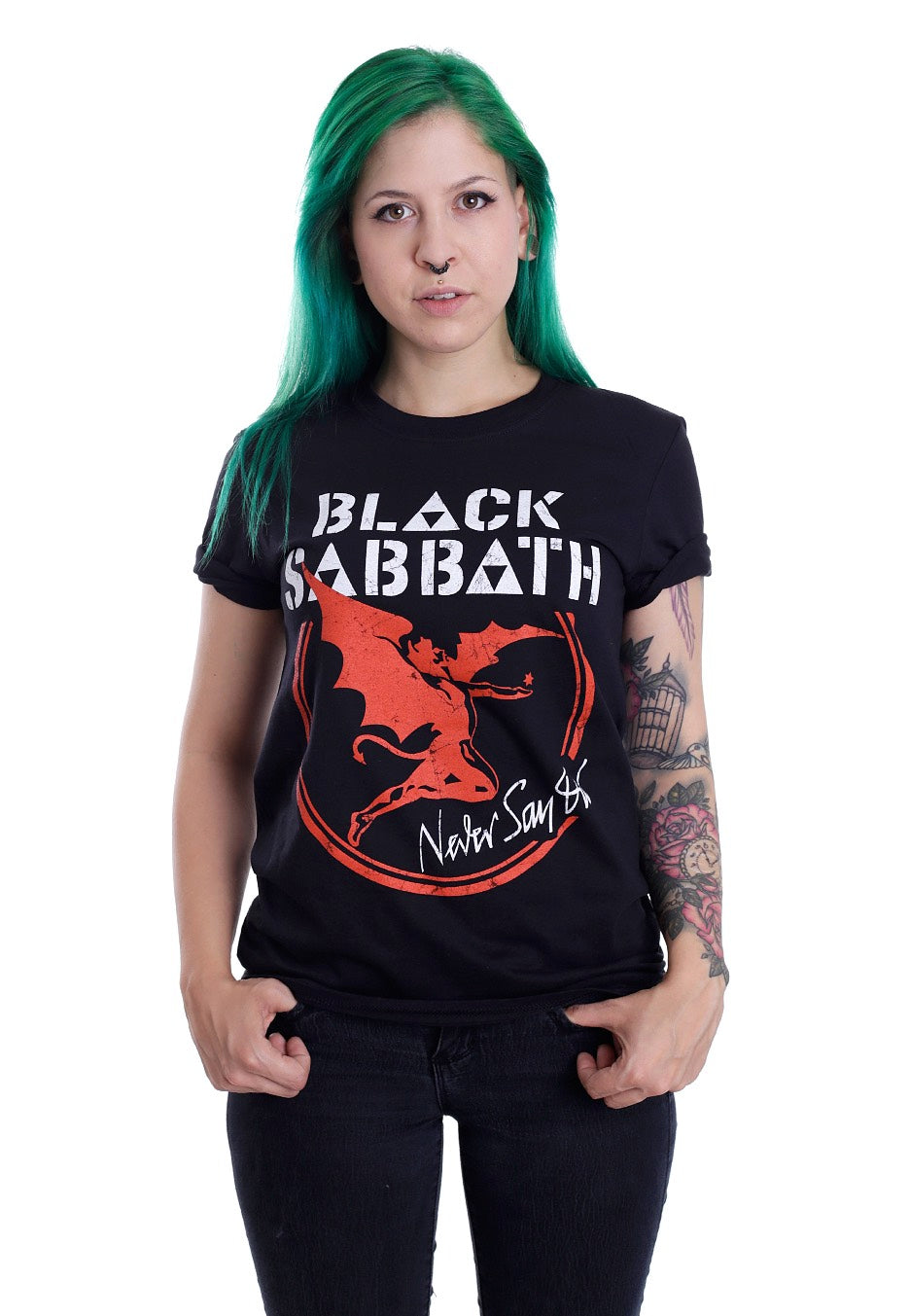 Black Sabbath - Archangel Never Say Die - T-Shirt | Women-Image