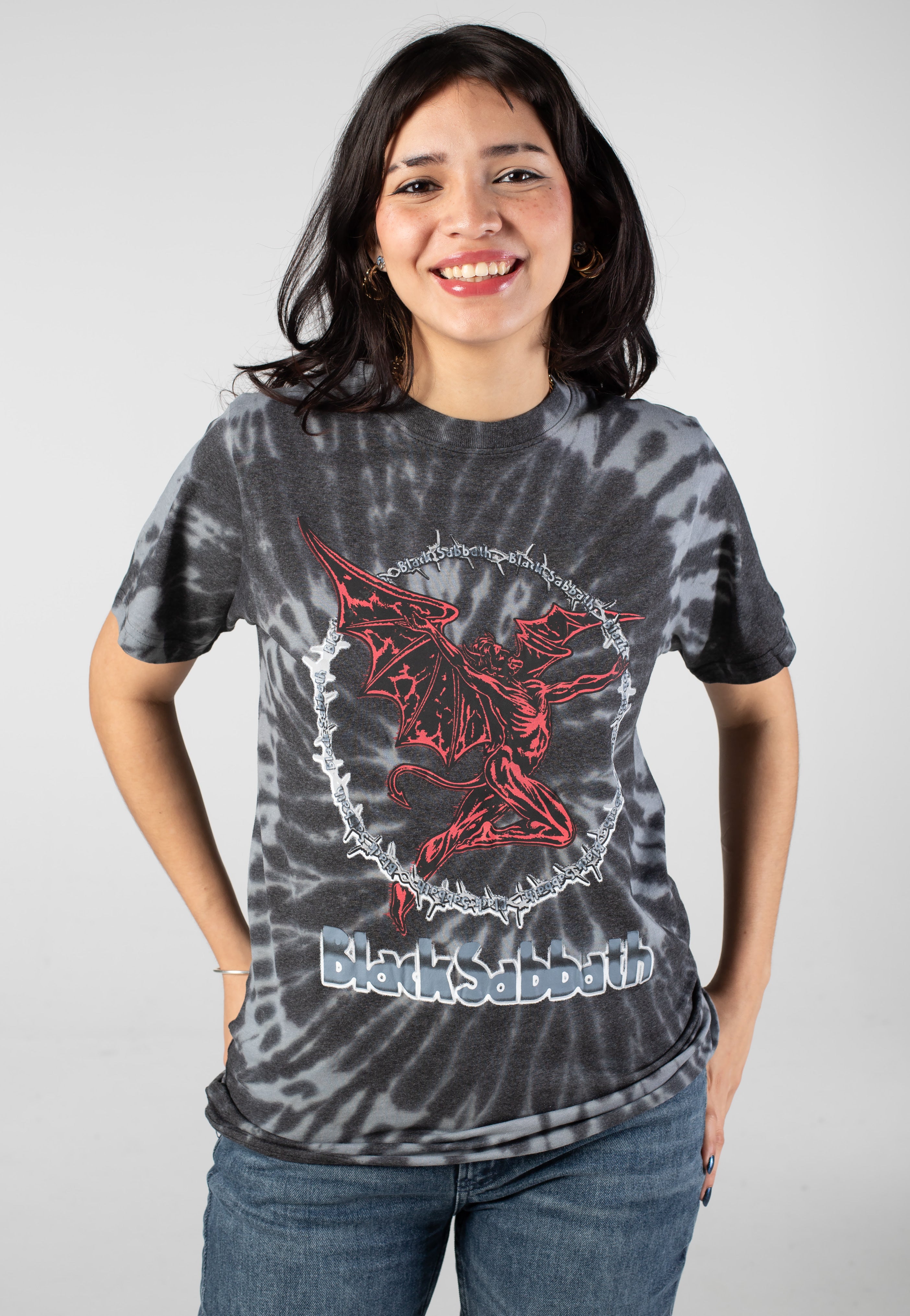 Black Sabbath - Red Henry Washed - T-Shirt | Women-Image