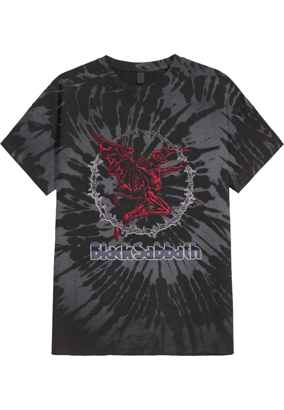 Black Sabbath - Red Henry Washed - T-Shirt | Neutral-Image