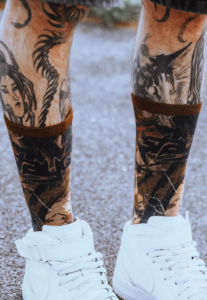 Stay Cold Apparel - Blackwood Camo - Socks | Neutral-Image