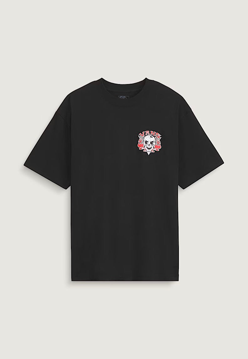 Vans Blaze Head Black T-Shirt | Men-Image