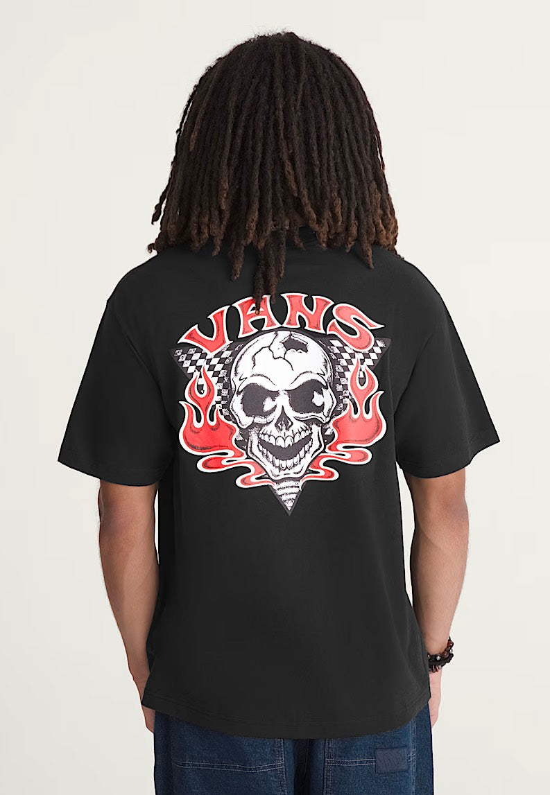 Vans Blaze Head Black T-Shirt | Men-Image
