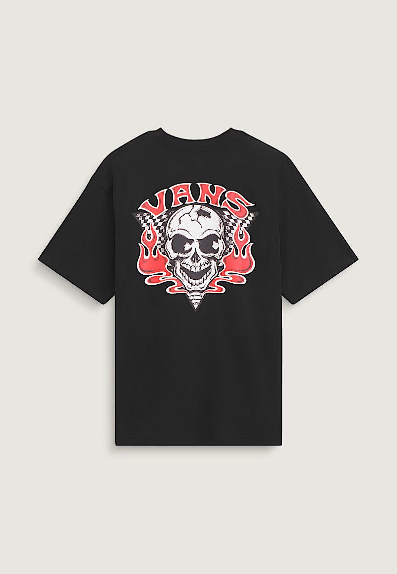 Vans Blaze Head Black T-Shirt | Men-Image