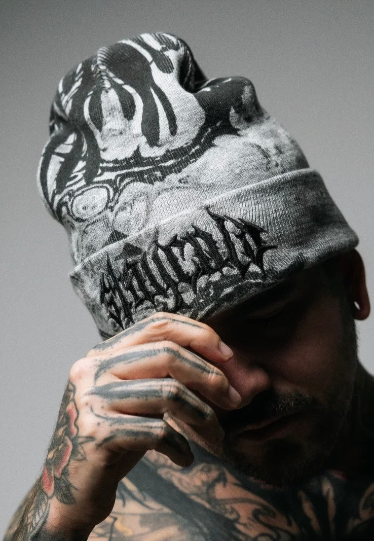 Stay Cold Apparel Blaze Knit Grey Berretto | Neutral-Image