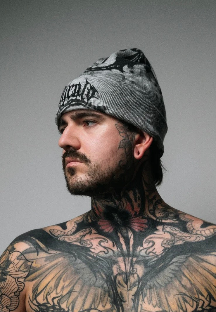 Stay Cold Apparel Blaze Knit Grey Berretto | Neutral-Image