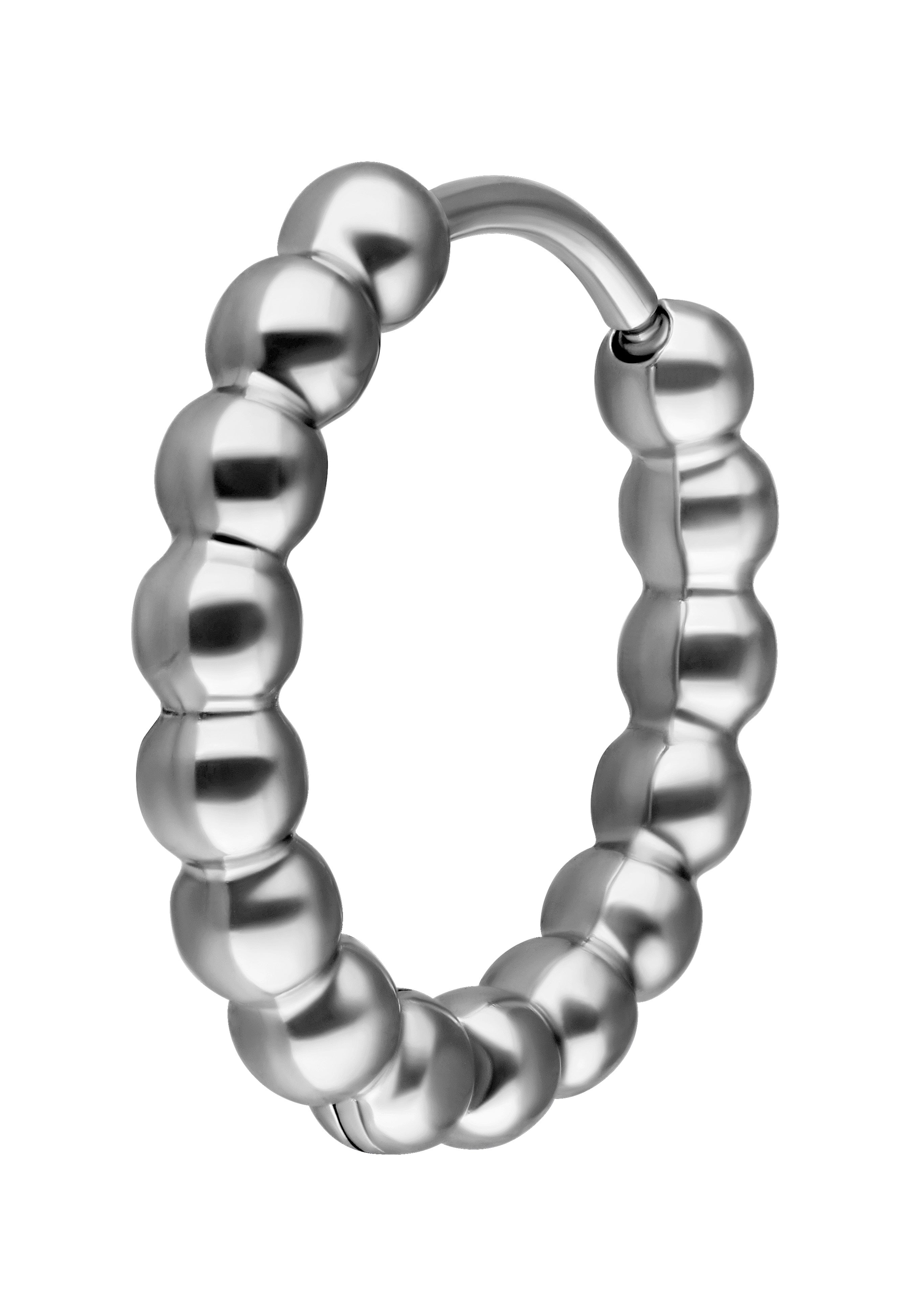 Wildcat - Little Basic Bubble Hoops Pairs 10 mm Silver - Earrings | Neutral-Image