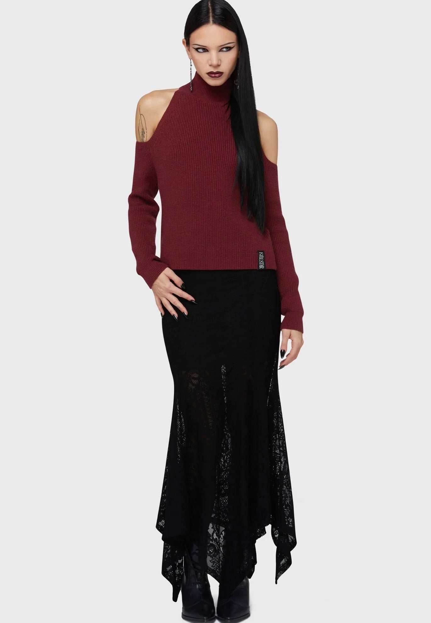 Killstar - Blood Lusted Red - Pullover | Women-Image
