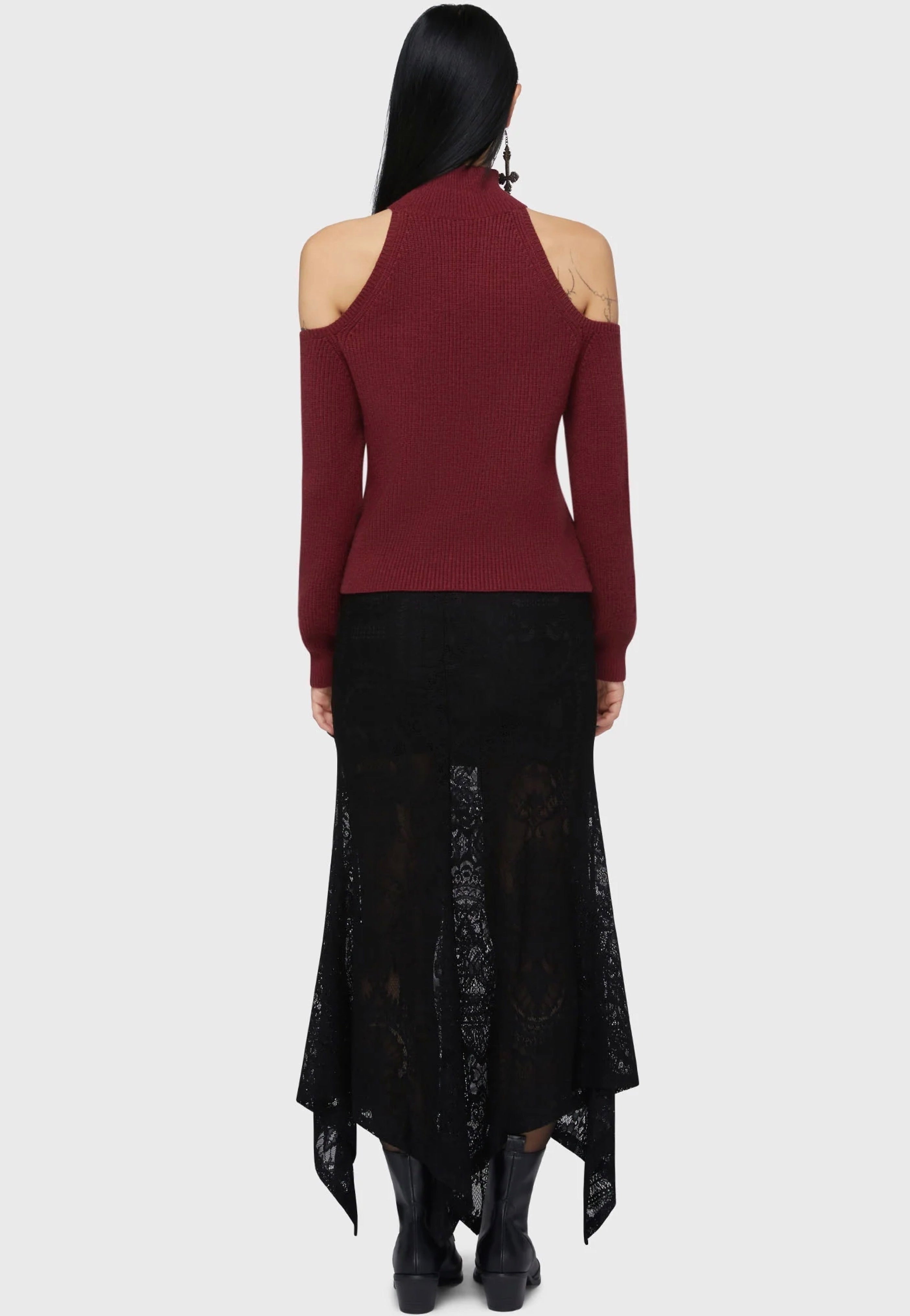 Killstar - Blood Lusted Red - Pullover | Women-Image