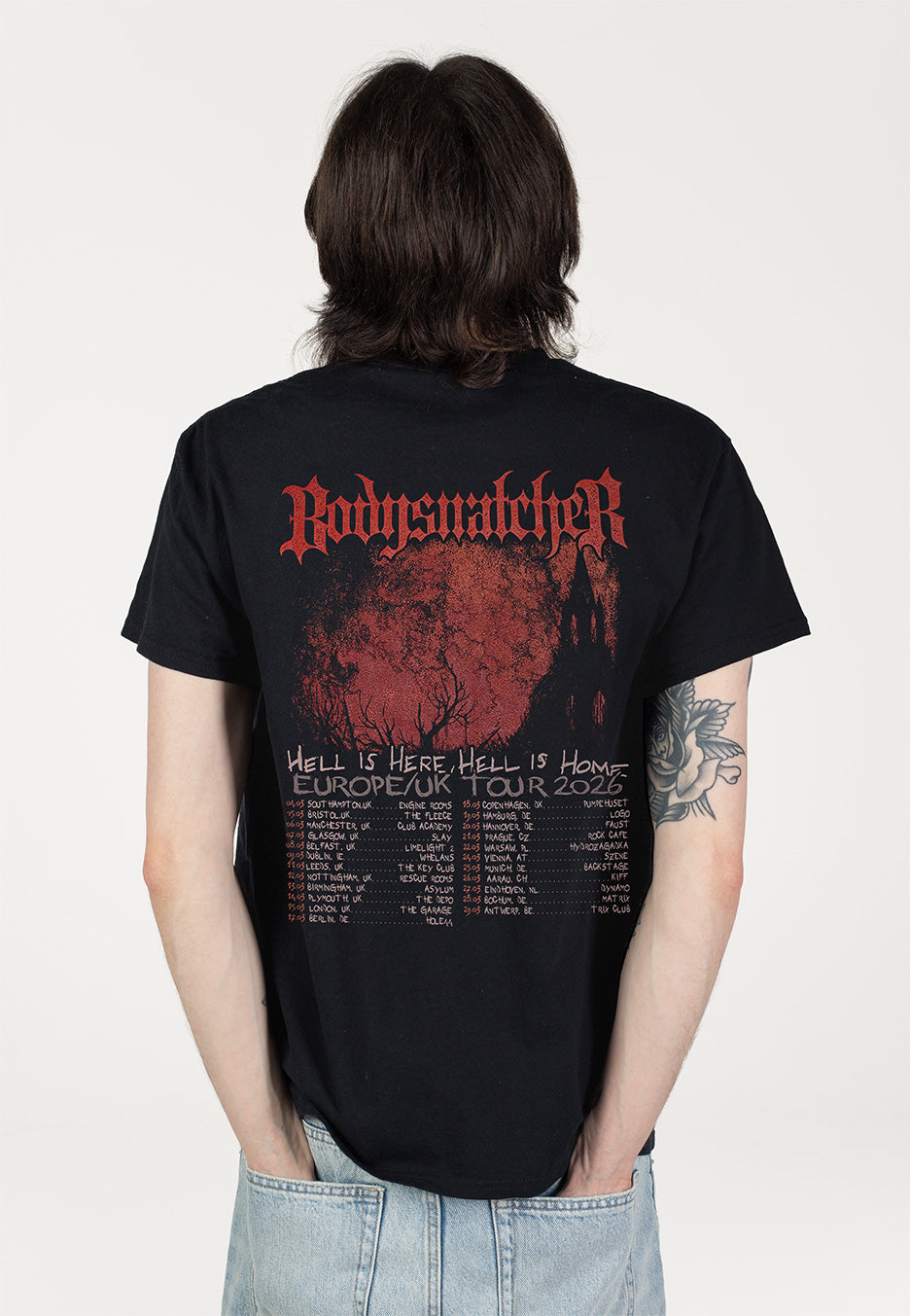 Bodysnatcher Hell Is Here Hell Is Home Tour 2026 - T-Shirt | Impericon