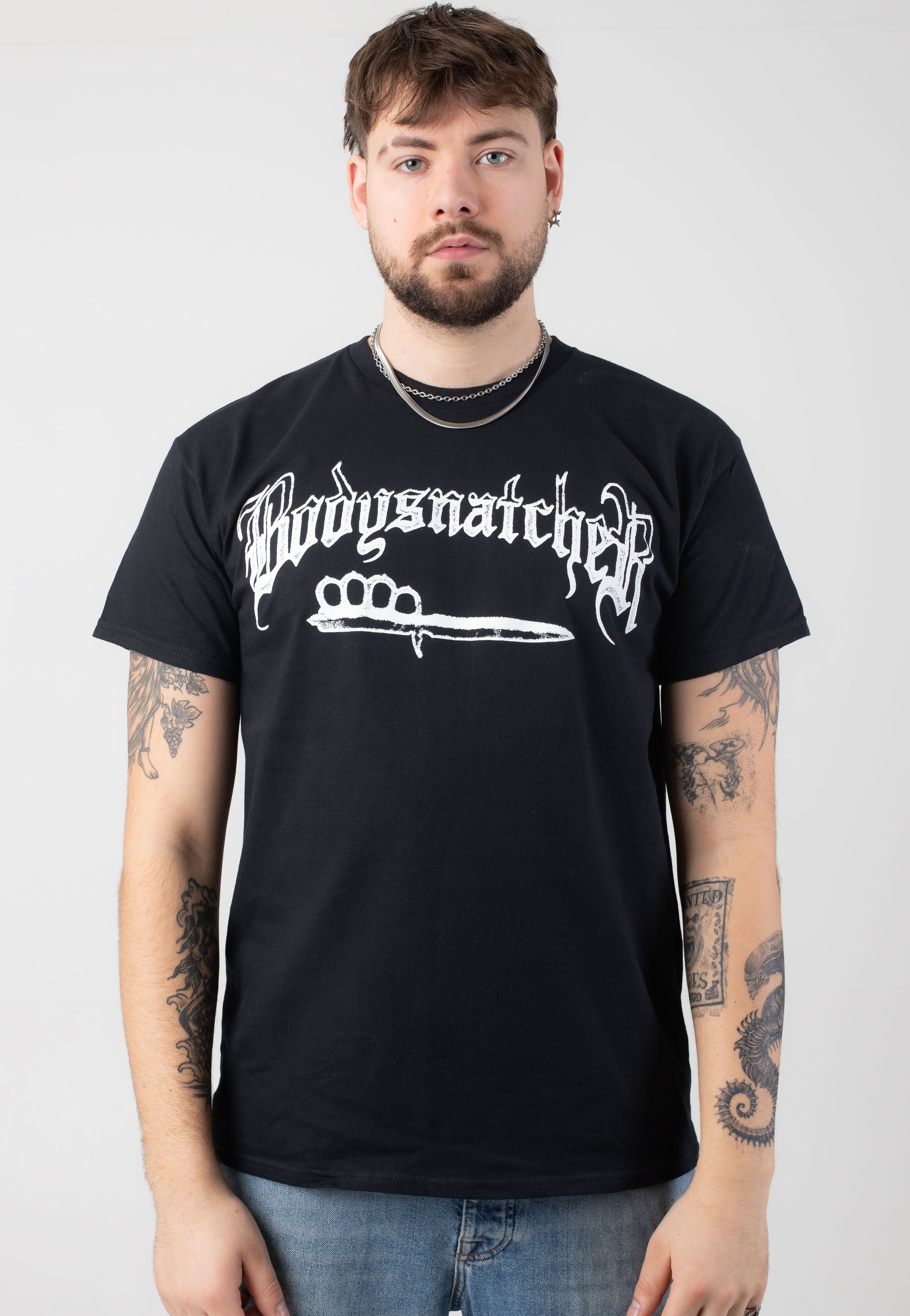 Bodysnatcher - Tattoo Trench Knife Vile Conduct - T-Shirt | Men-Image