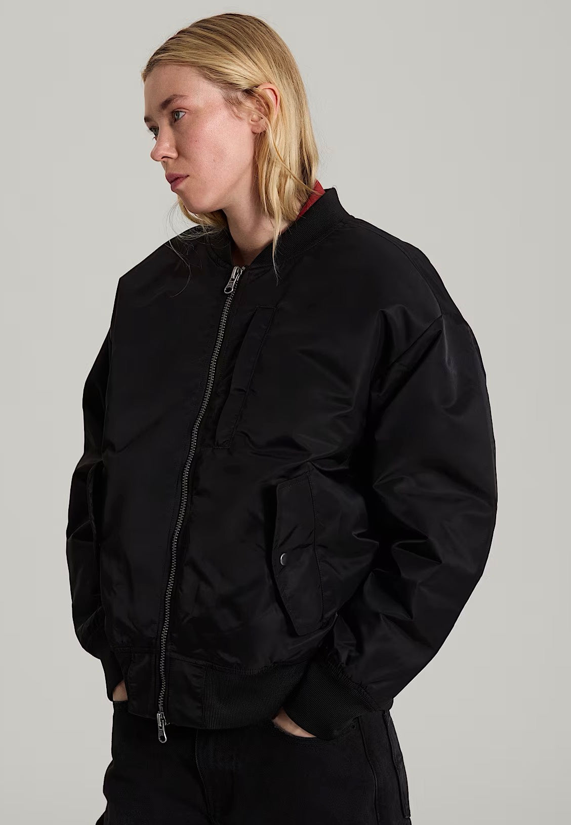 Vans Bomber Black Jacket | Women-Image