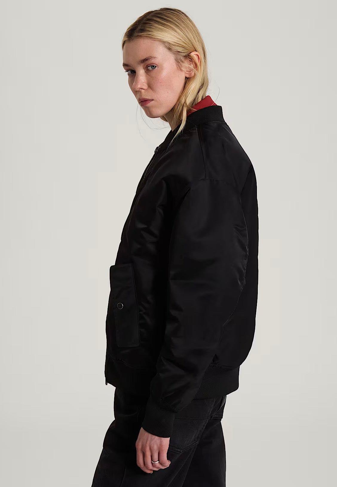 Vans Bomber Black Jacket | Women-Image