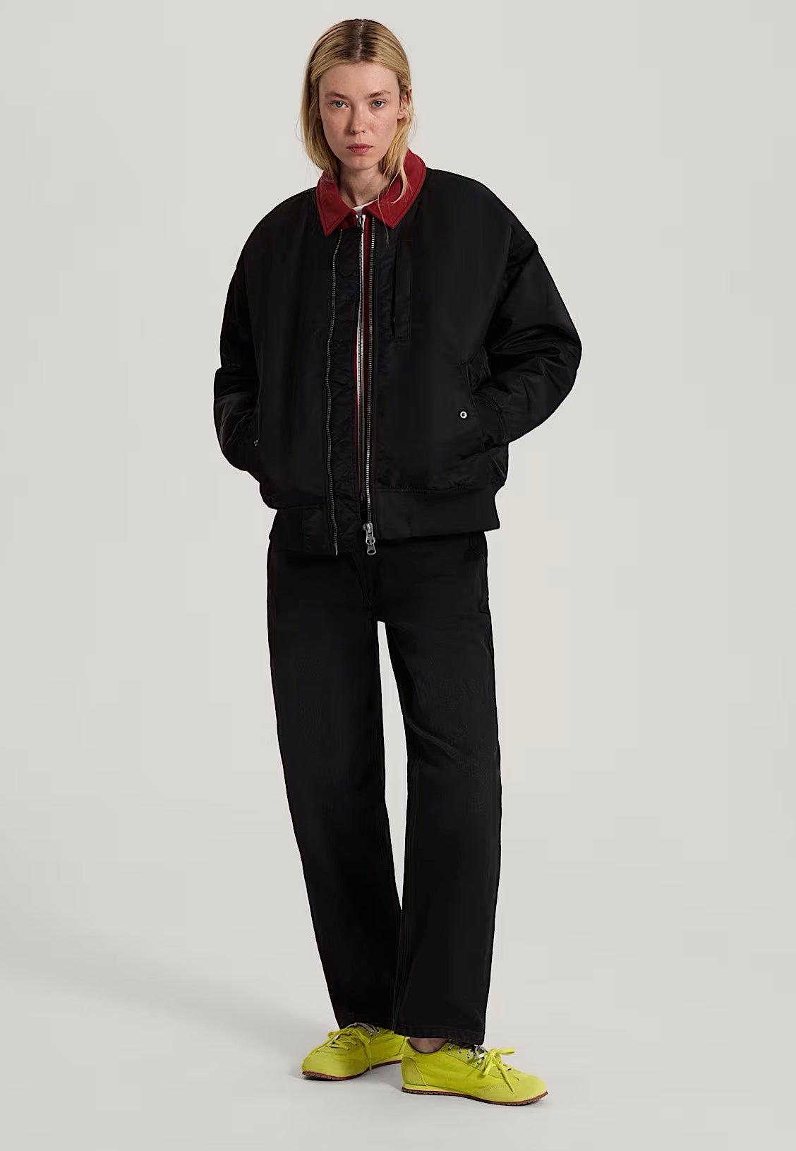 Vans Bomber Black Jacket | Women-Image