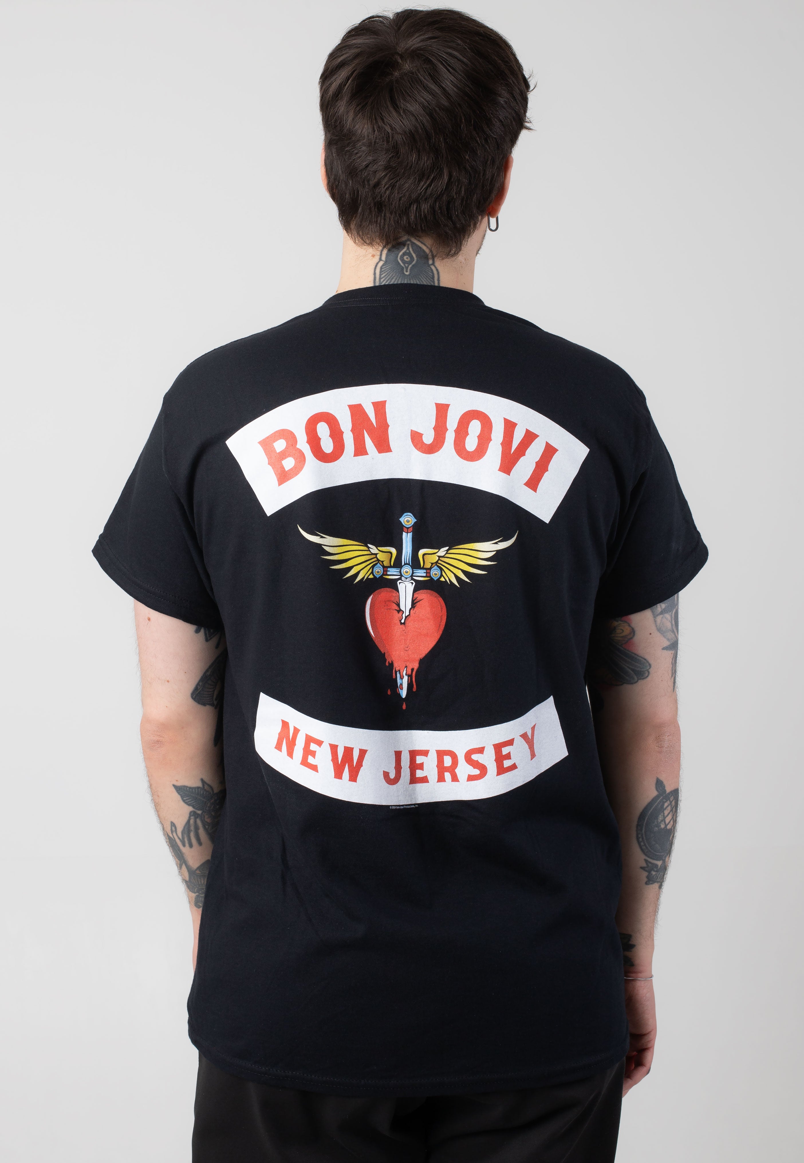 Bon Jovi New Jersey Dagger - T-Shirt | Impericon