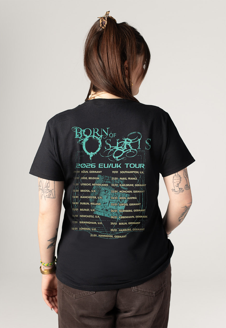 Born Of Osiris - Electric Cube Tour 2026 - T-Shirt | Women-Image