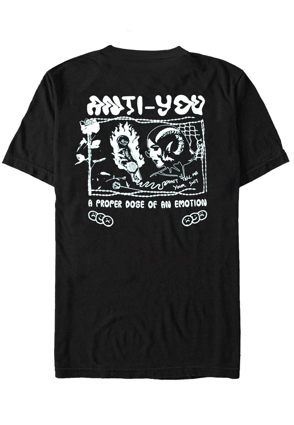 Born Dead Clothing - Anti You - T-Shirt | Neutral-Image